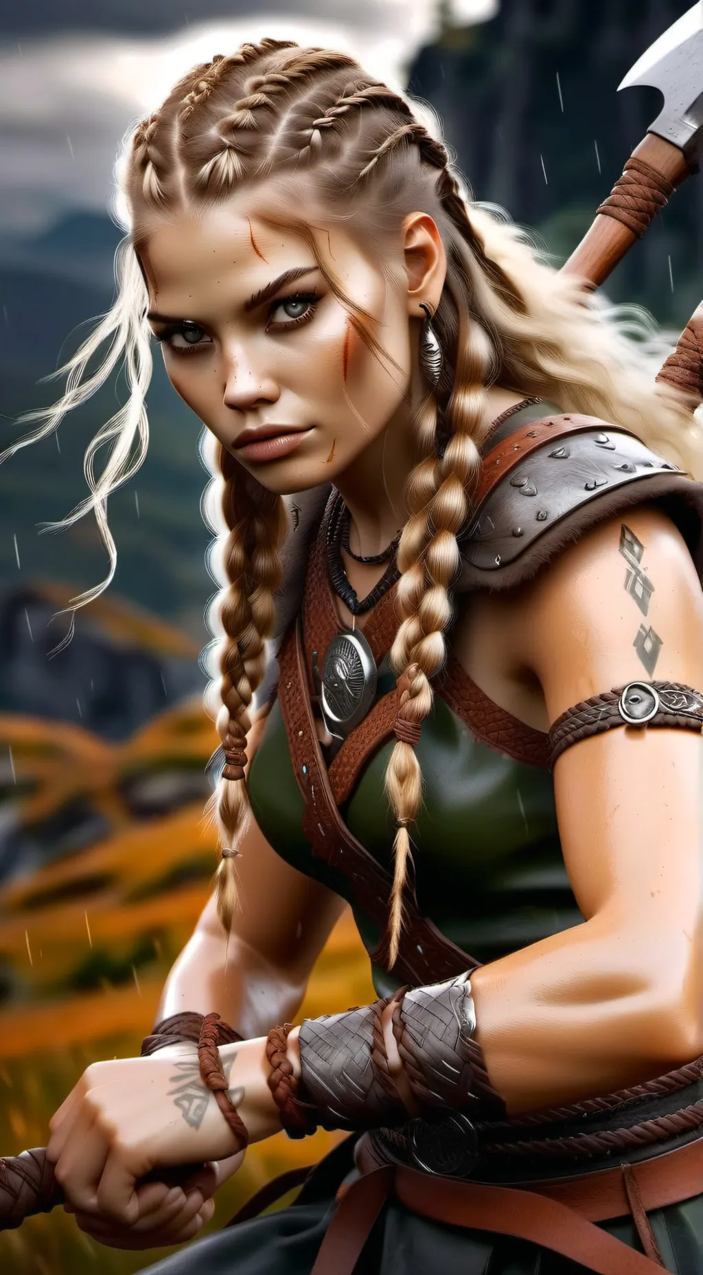 ai character: Aria background