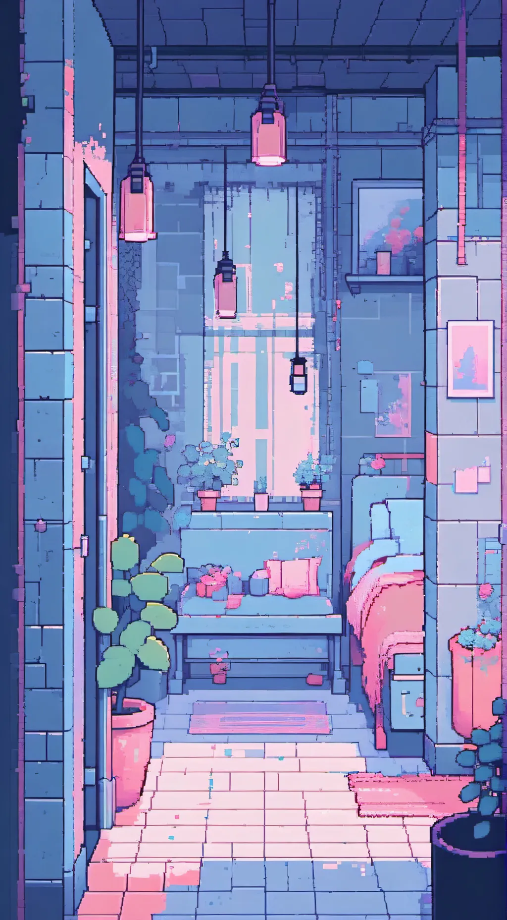 ai character: Minsung skz background