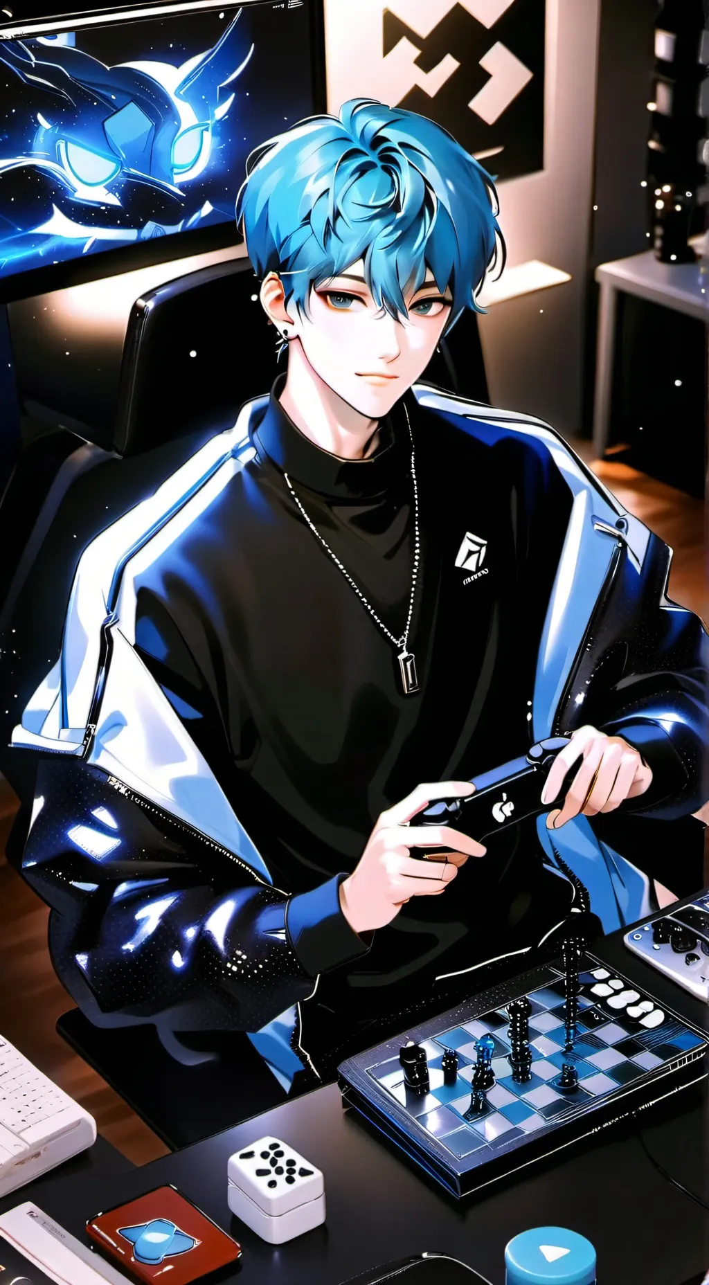 ai character: Nathan  background