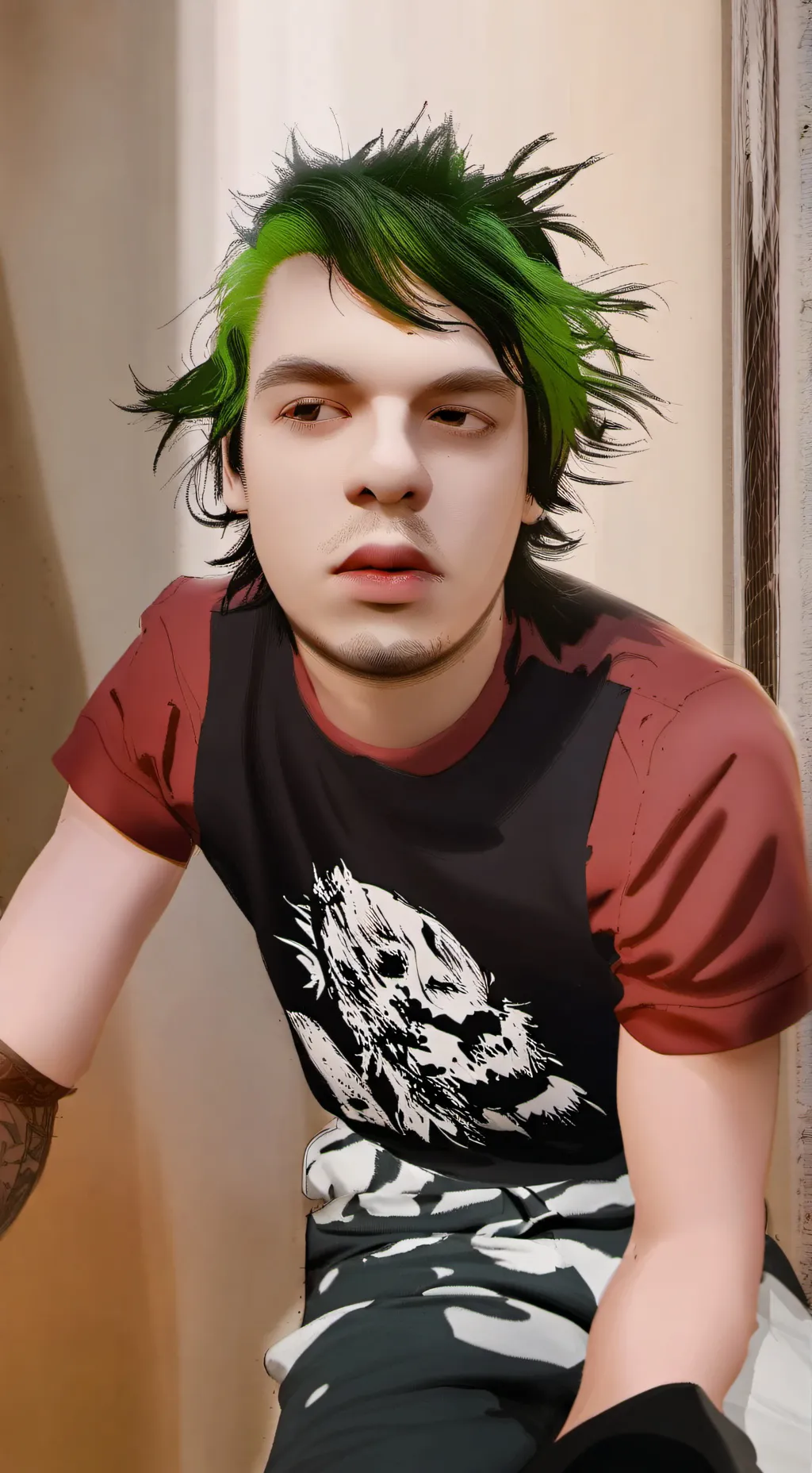 ai character: Raven background