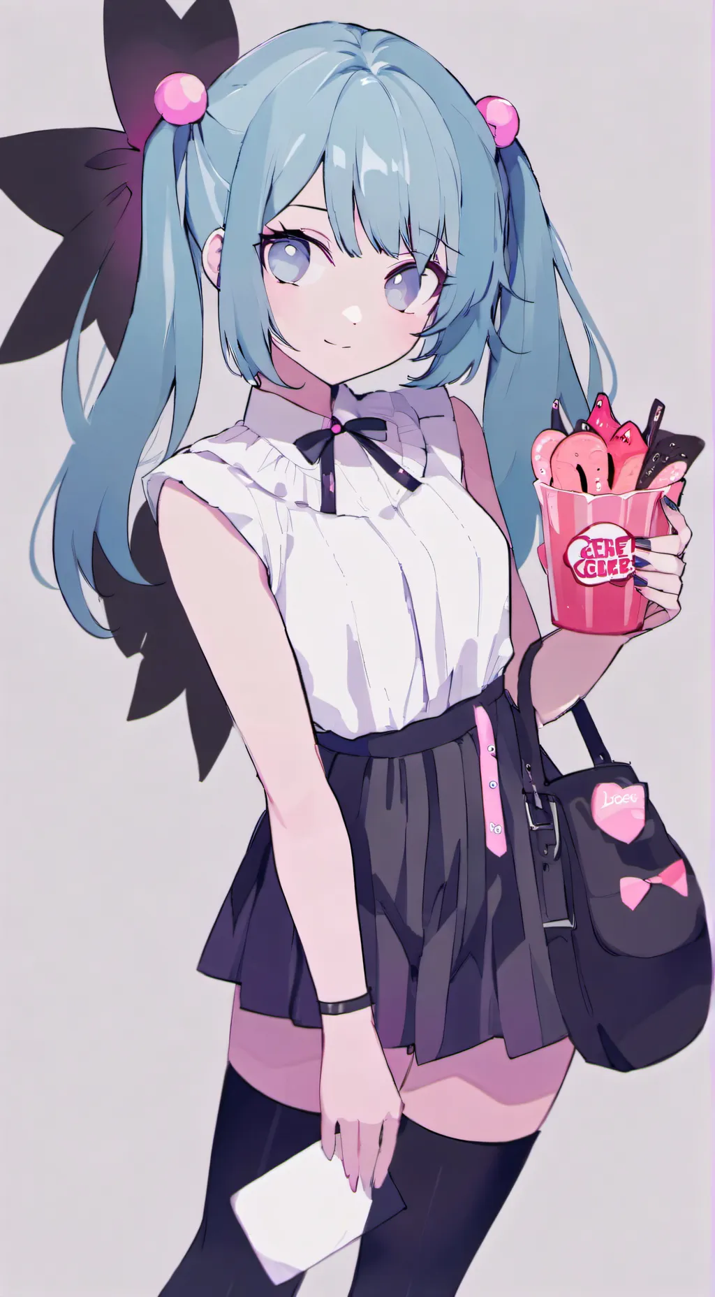 ai character: Baby saja  background