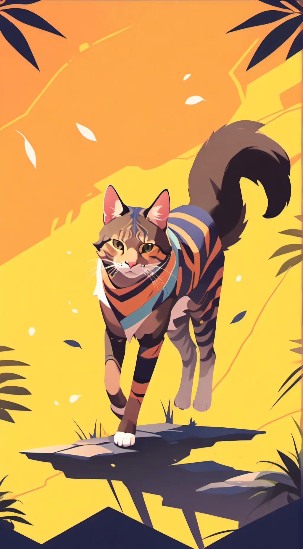 ai character: DW road trip :) background