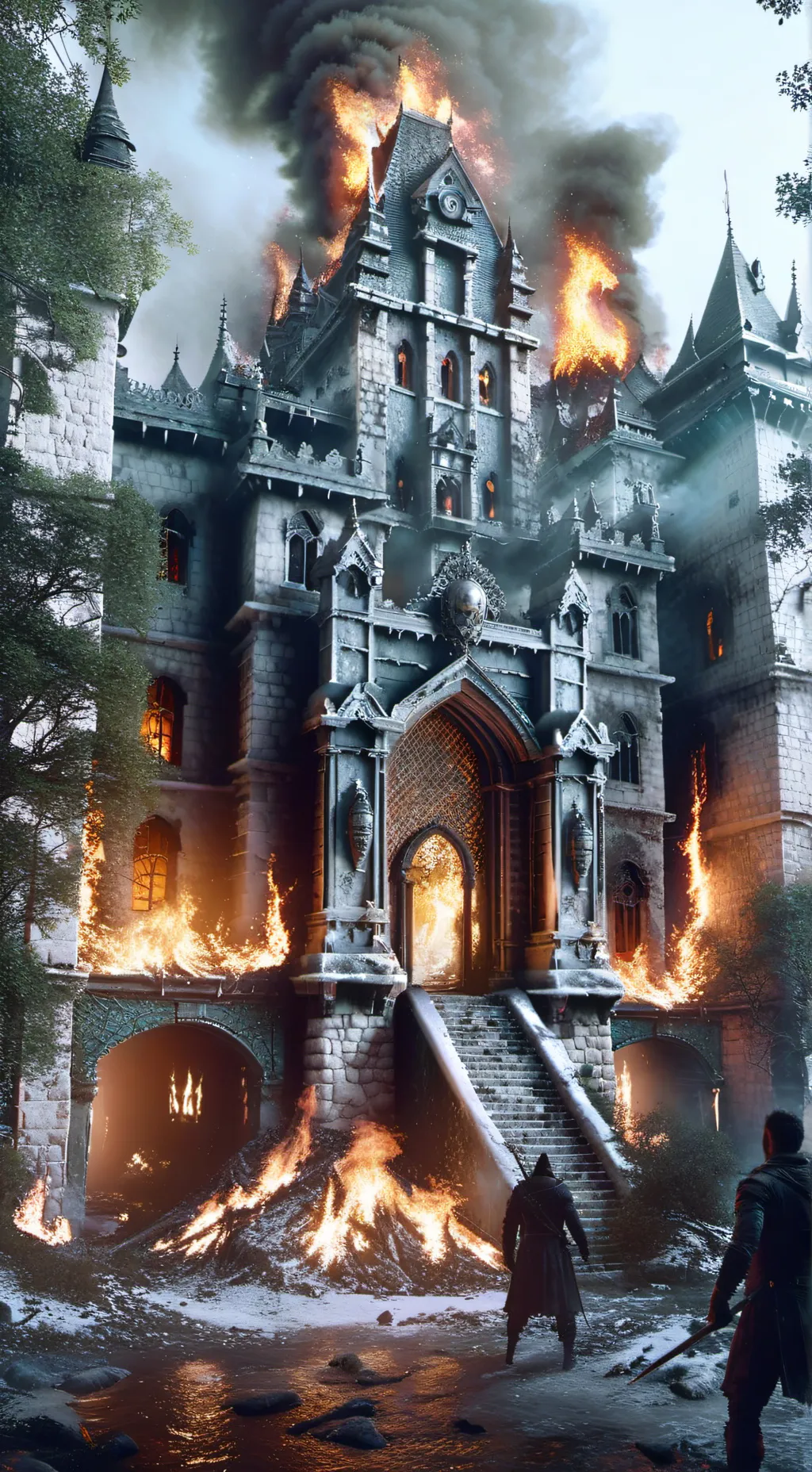 ai character: death eater camp background