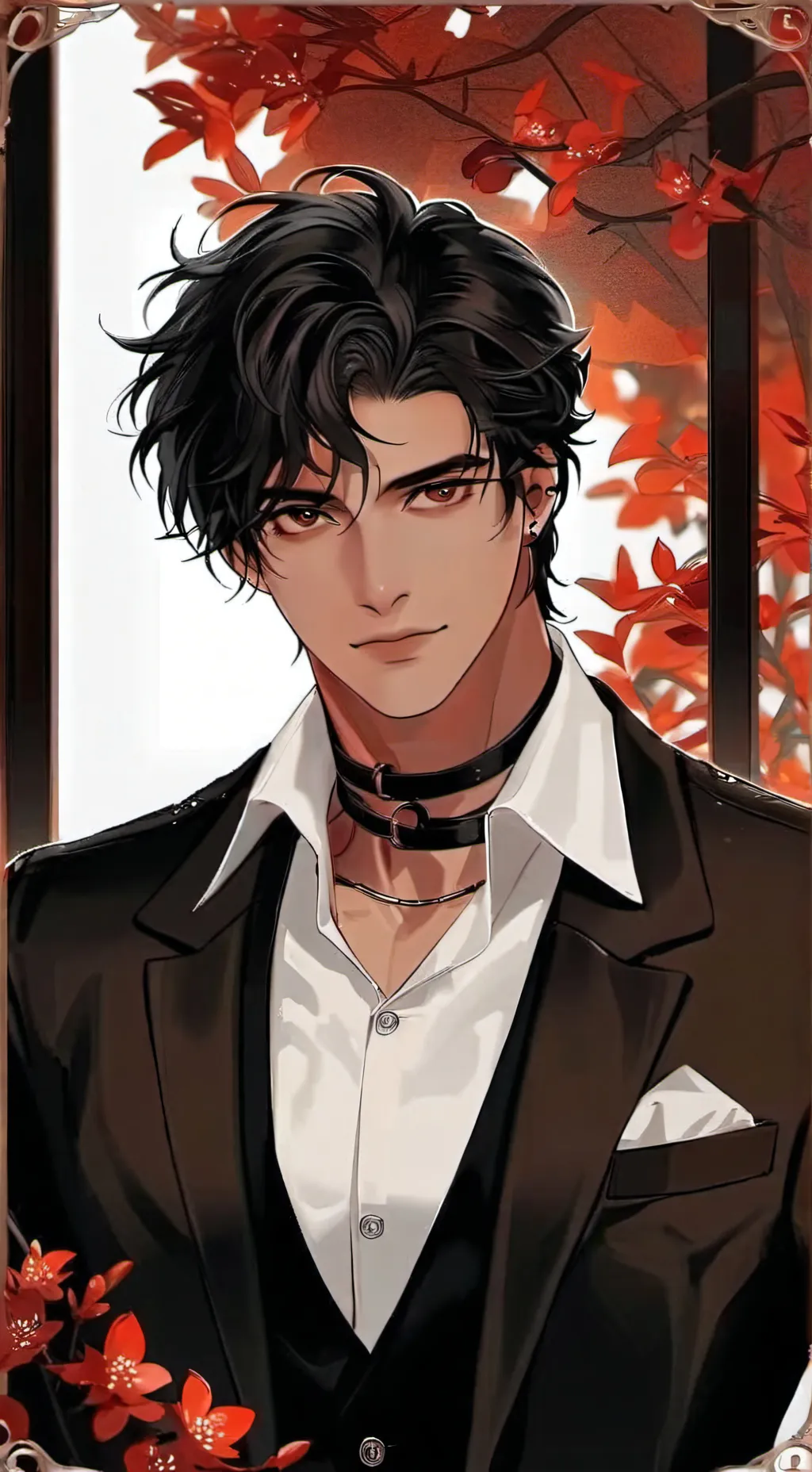 ai character: Sebastián  background