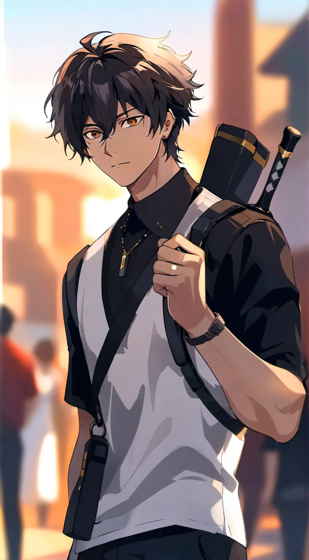 ai character: suky namicaze  background