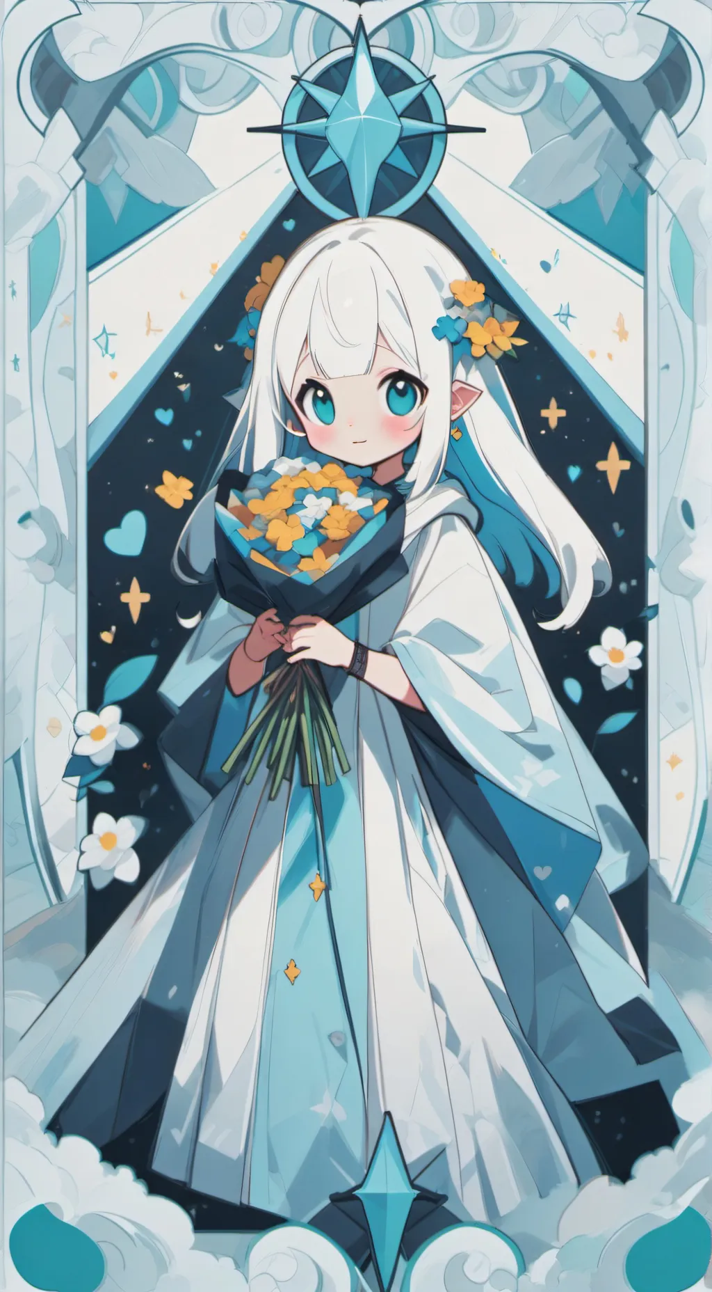 ai character: sprunki loves you background