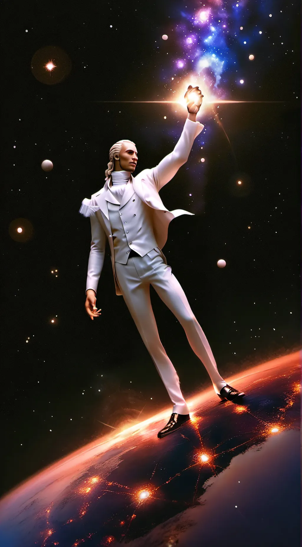 ai character: Hamilton sleepover background