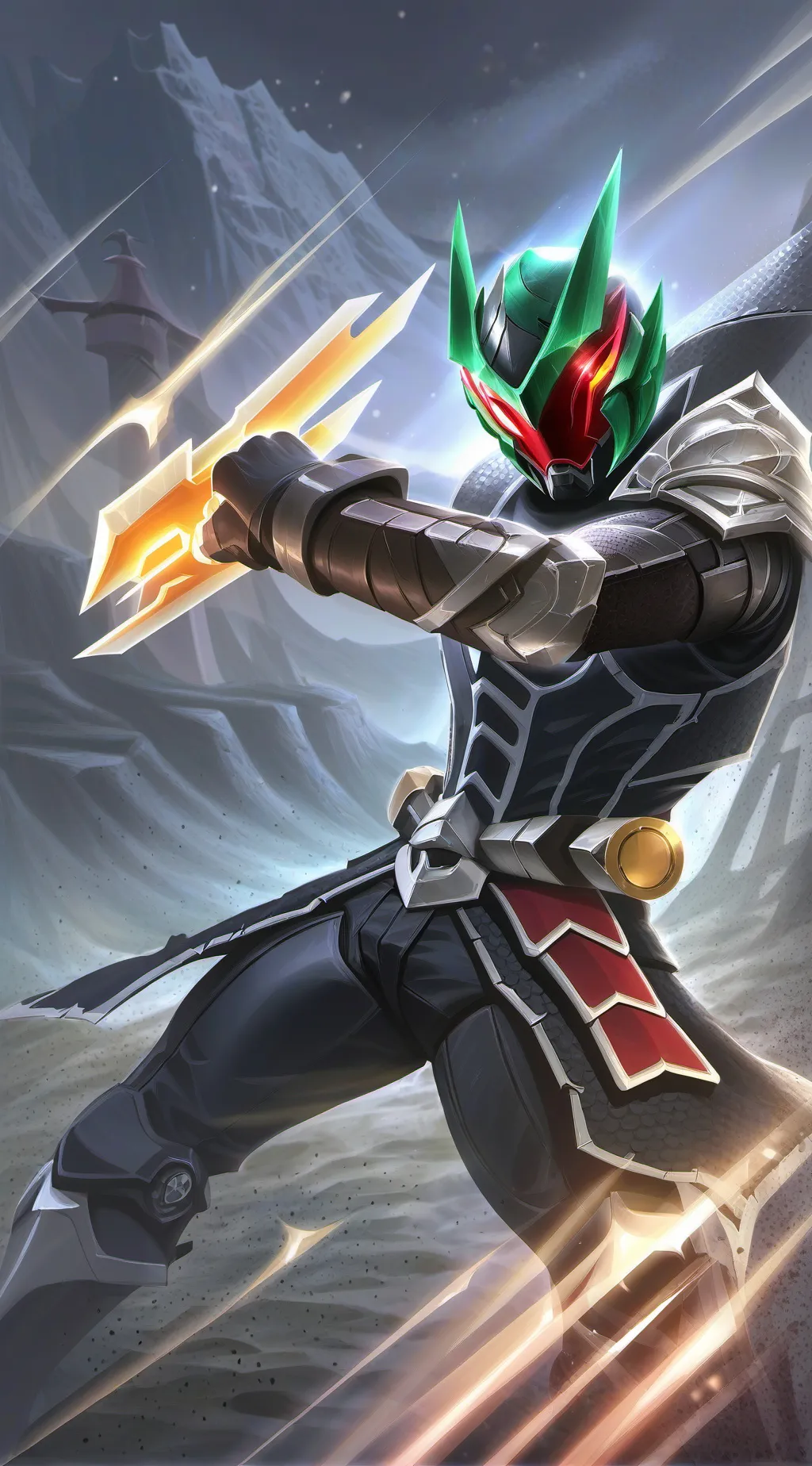 ai character: Kamen Rider NH background
