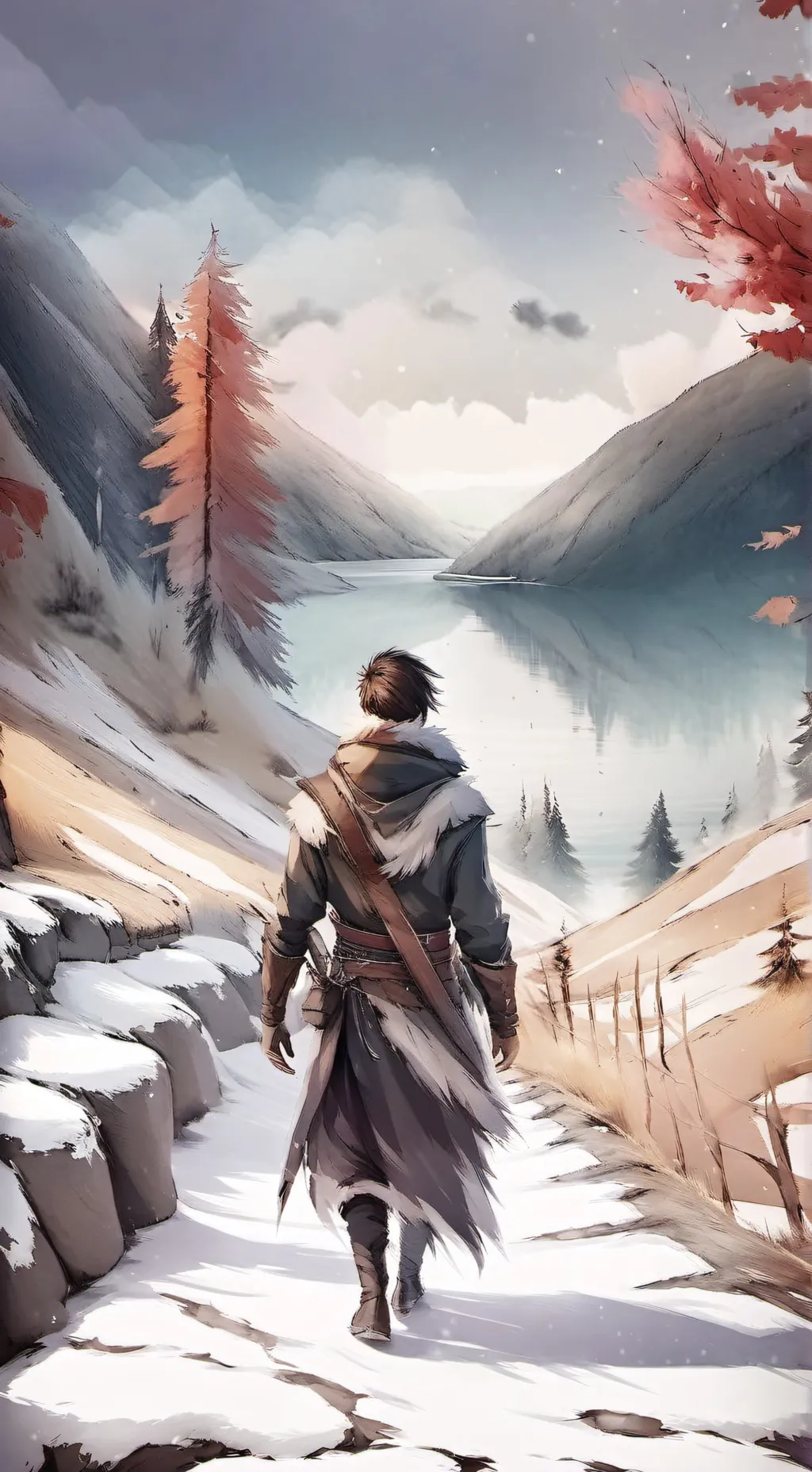 ai character: Lucas por ti xD😎 background