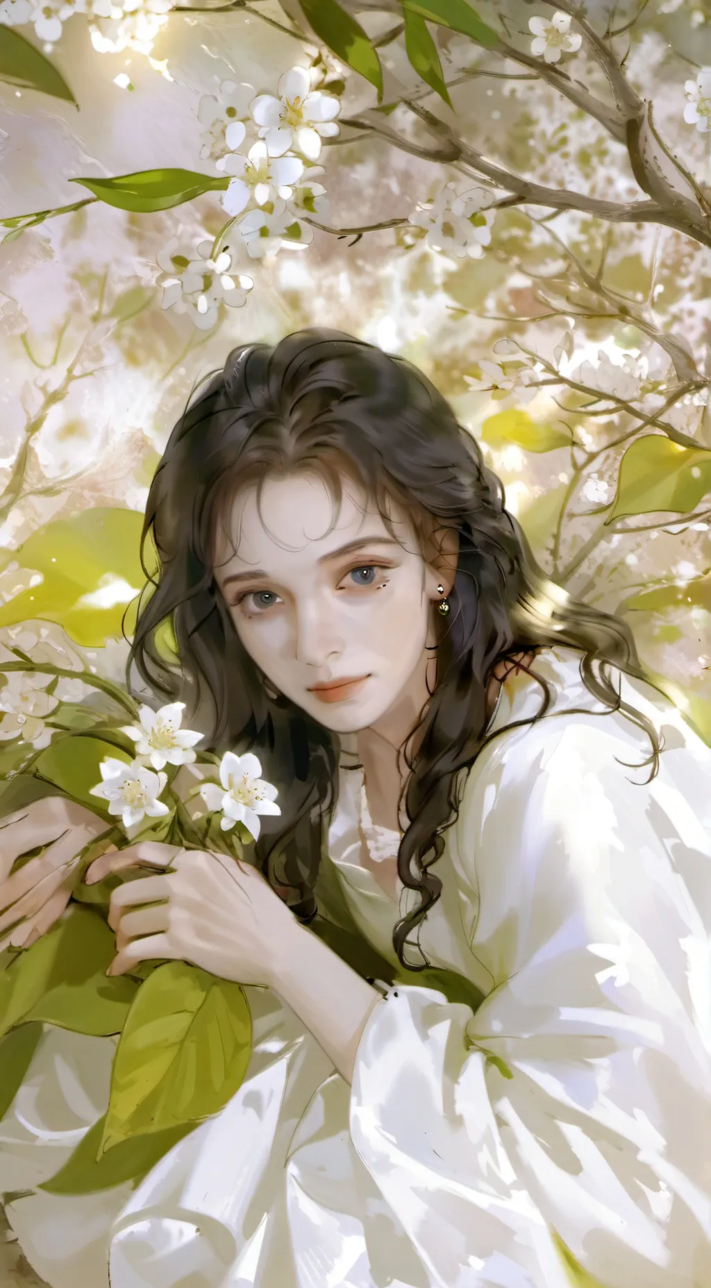 ai character: 🍃🪻𝙨𝙖𝙞-𝙠𝙞 🪻🍃 background