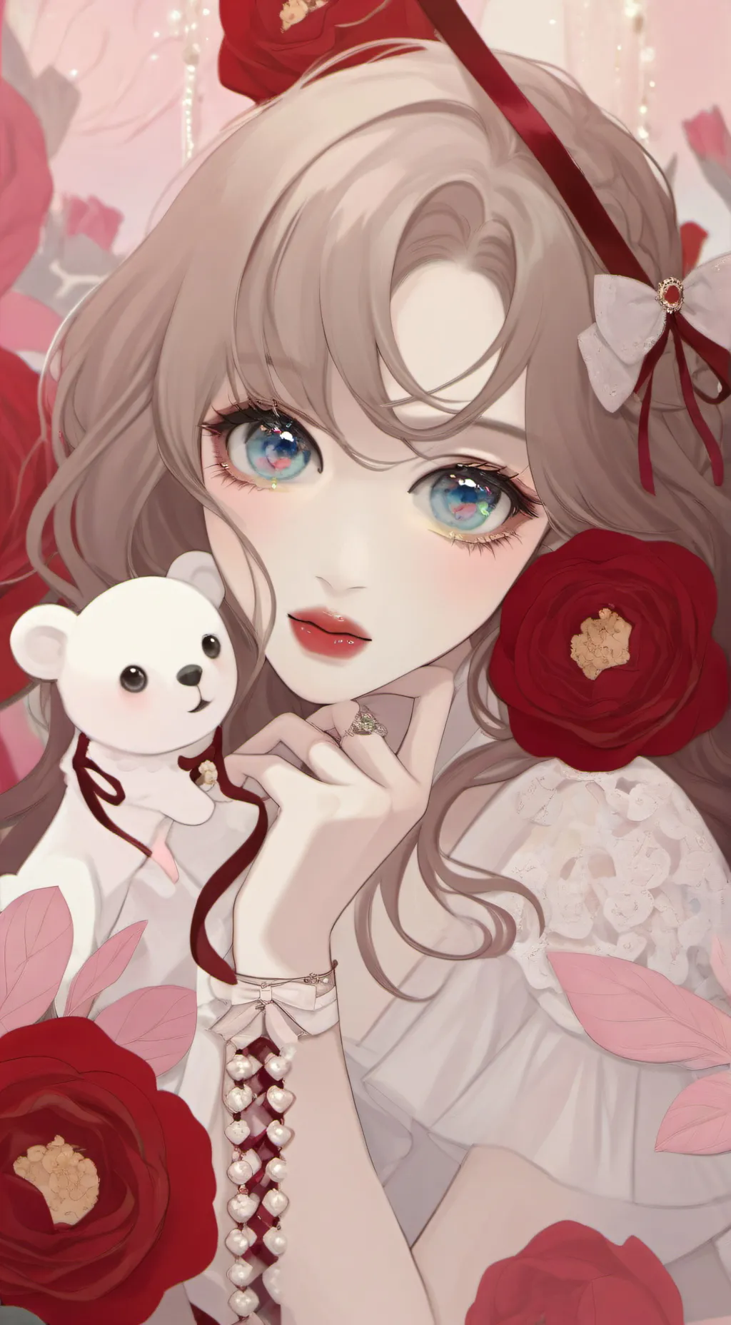 ai character: 💖Trixy💖🫰 background