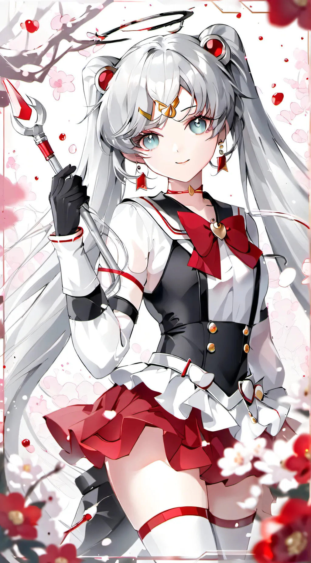 ai character: Sailor Moon sister background
