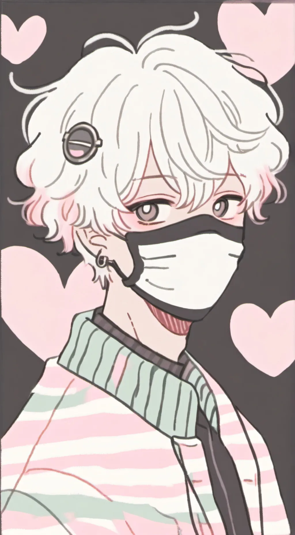 ai character: 💮Tiny💮 background