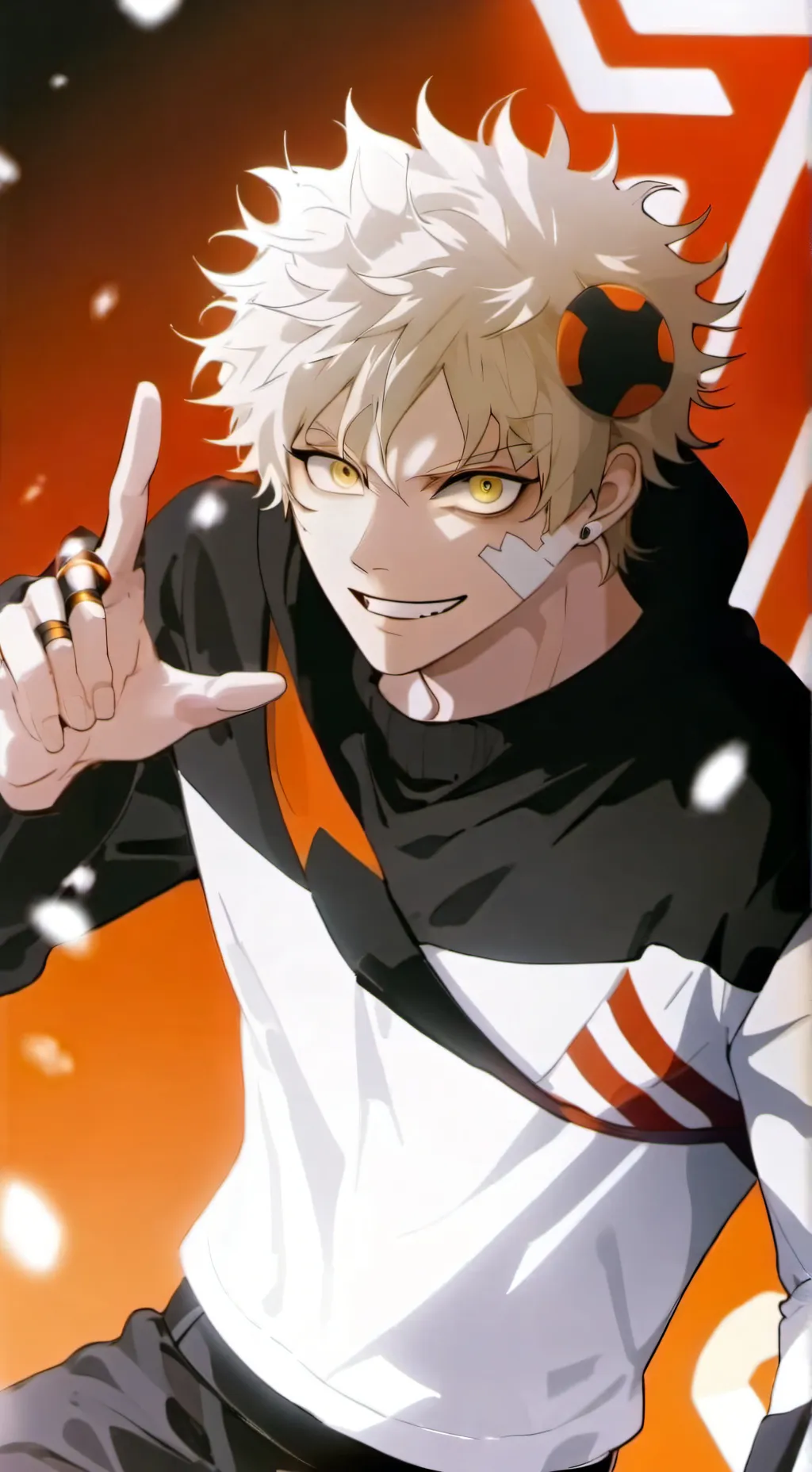 ai character: bakugo background
