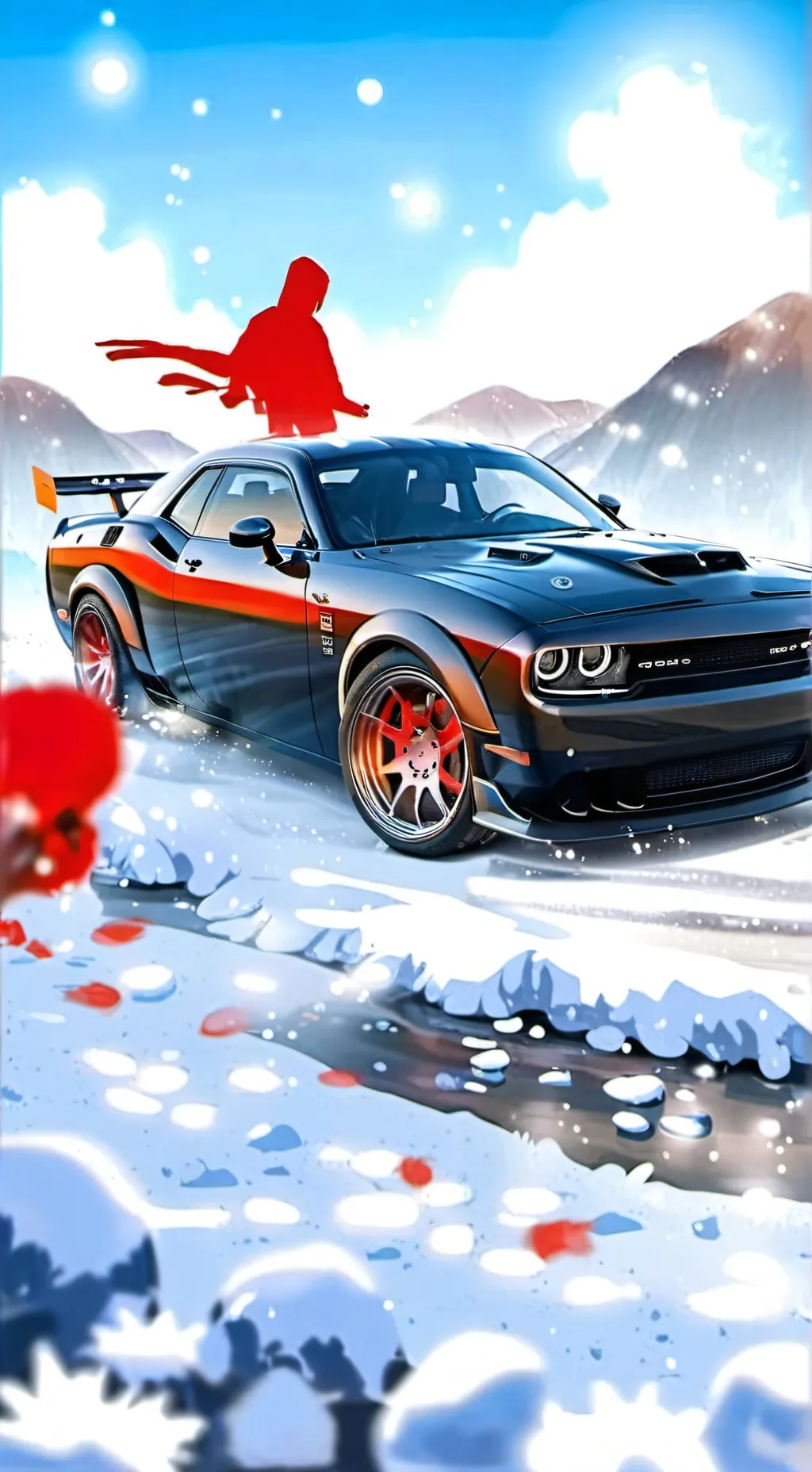 ai character: talking car background