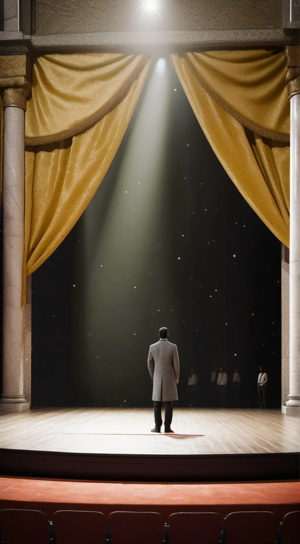 ai character: World Collide tour background