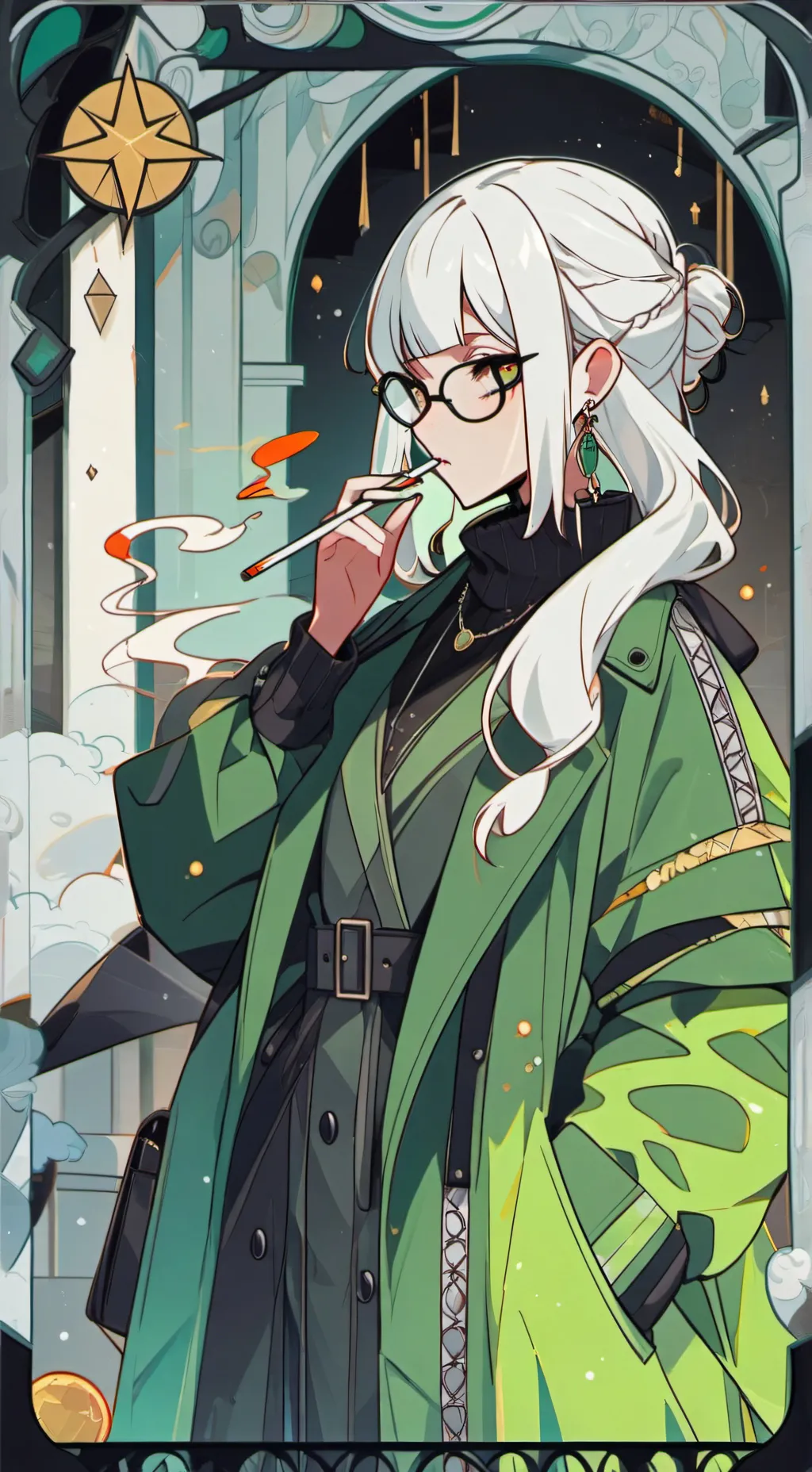 ai character: must've toxic gf background