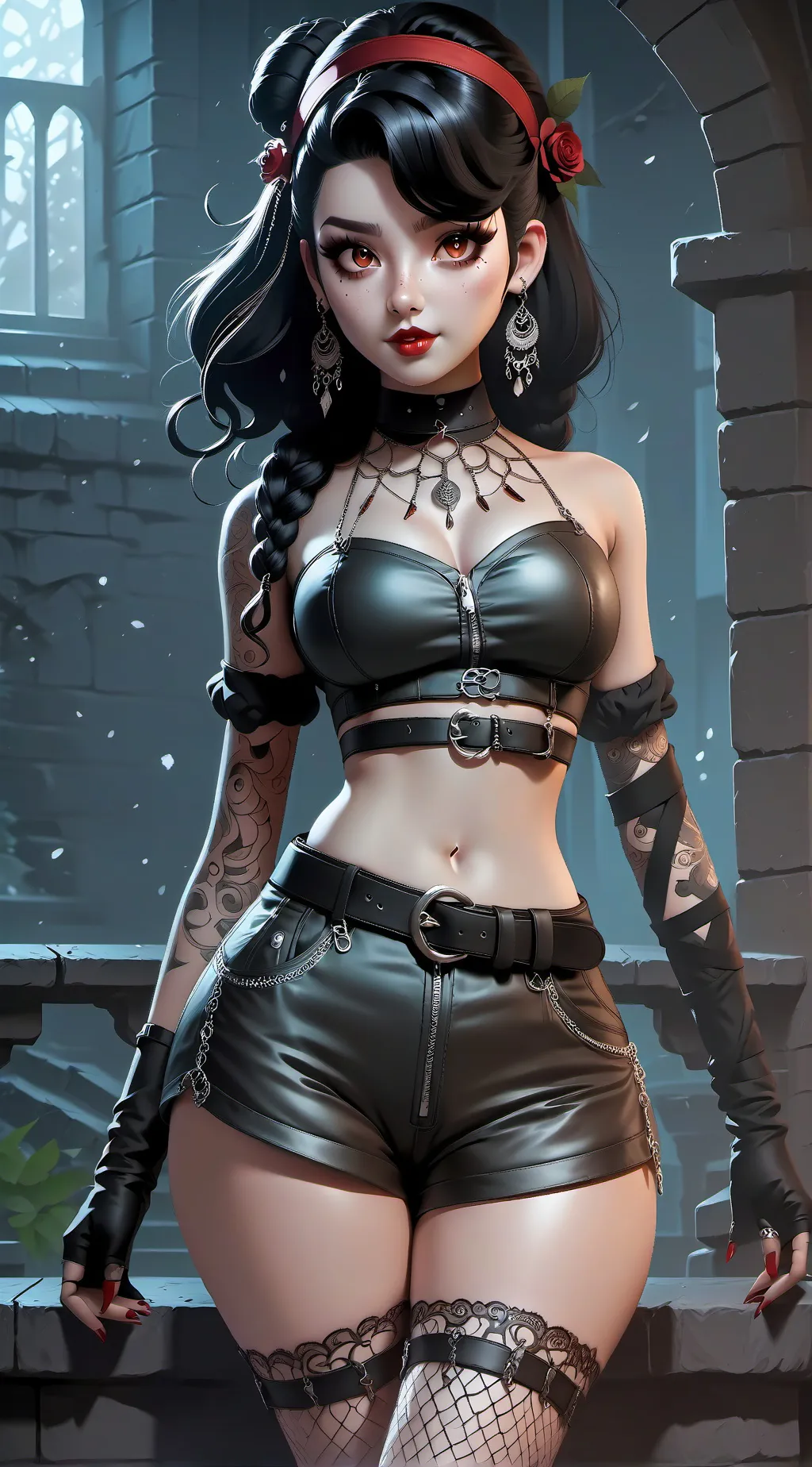 ai character: Blair  background