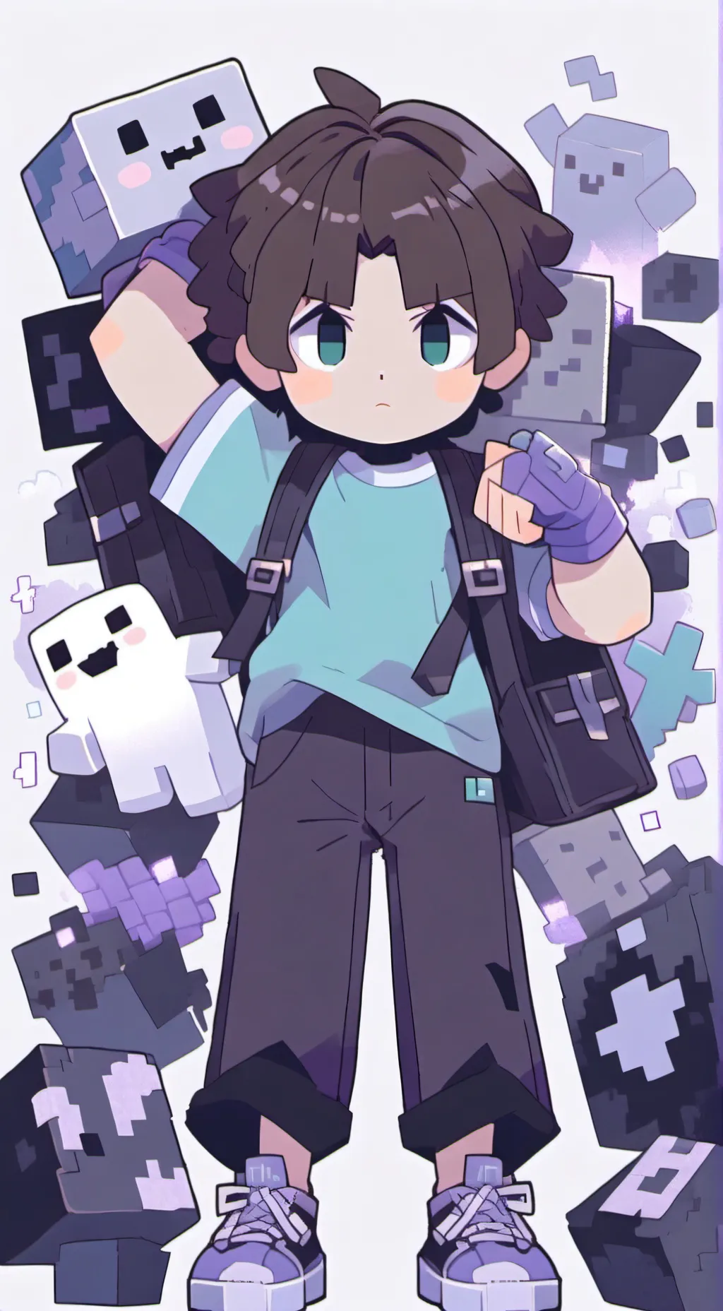 ai character: Steve background