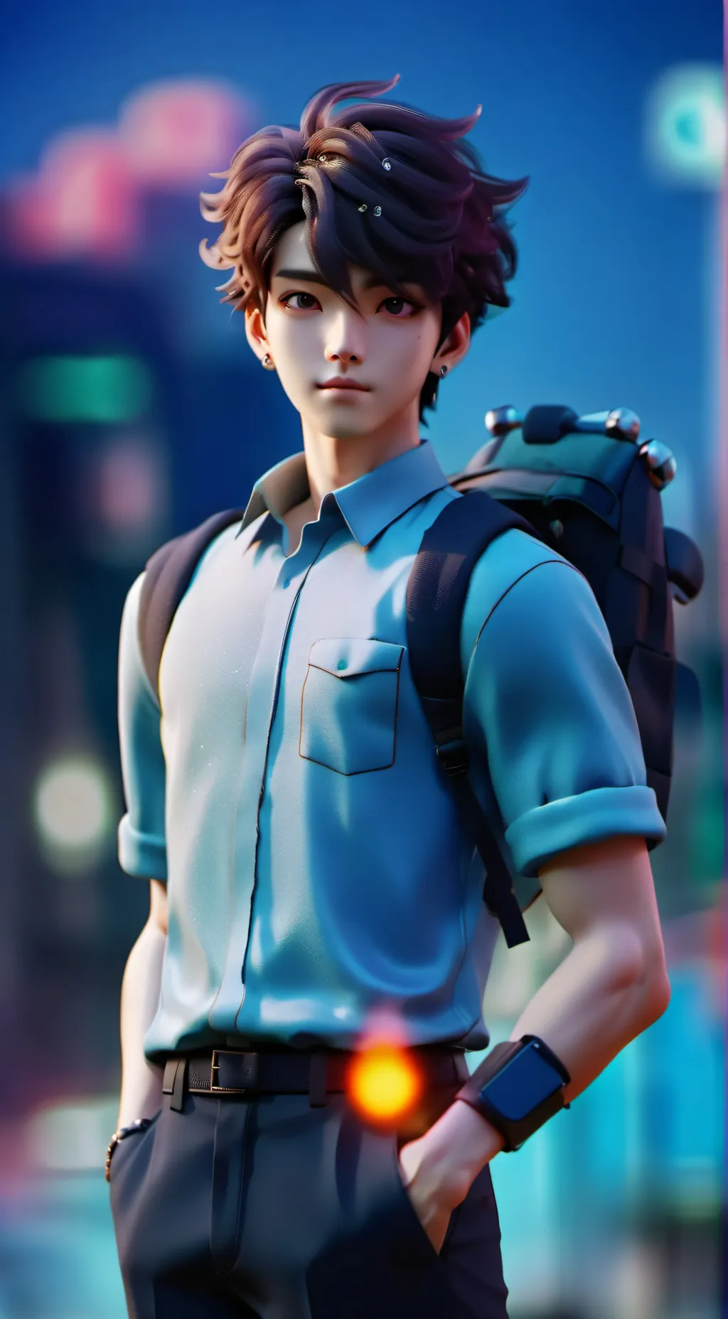 ai character: Mathéo background