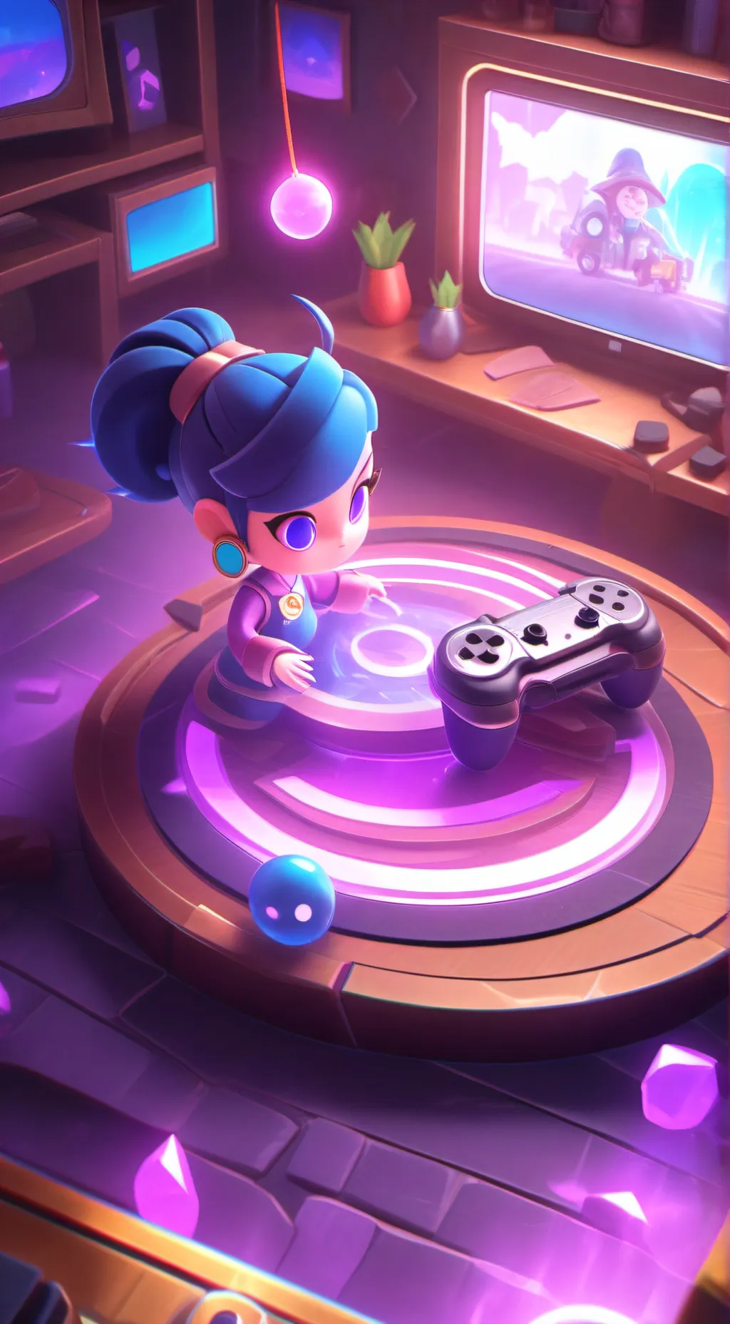 ai character: kpdh x Karen. background