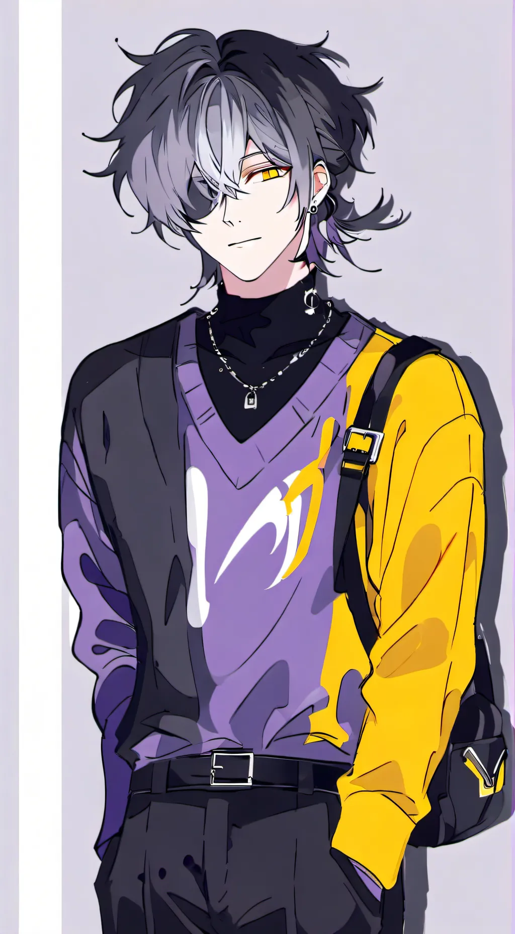 ai character: Mystery saja background