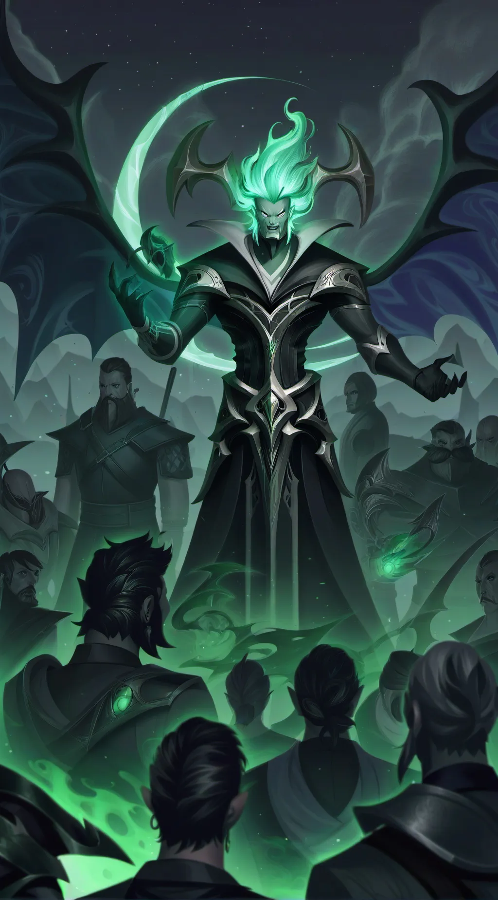 ai character: the demon  background