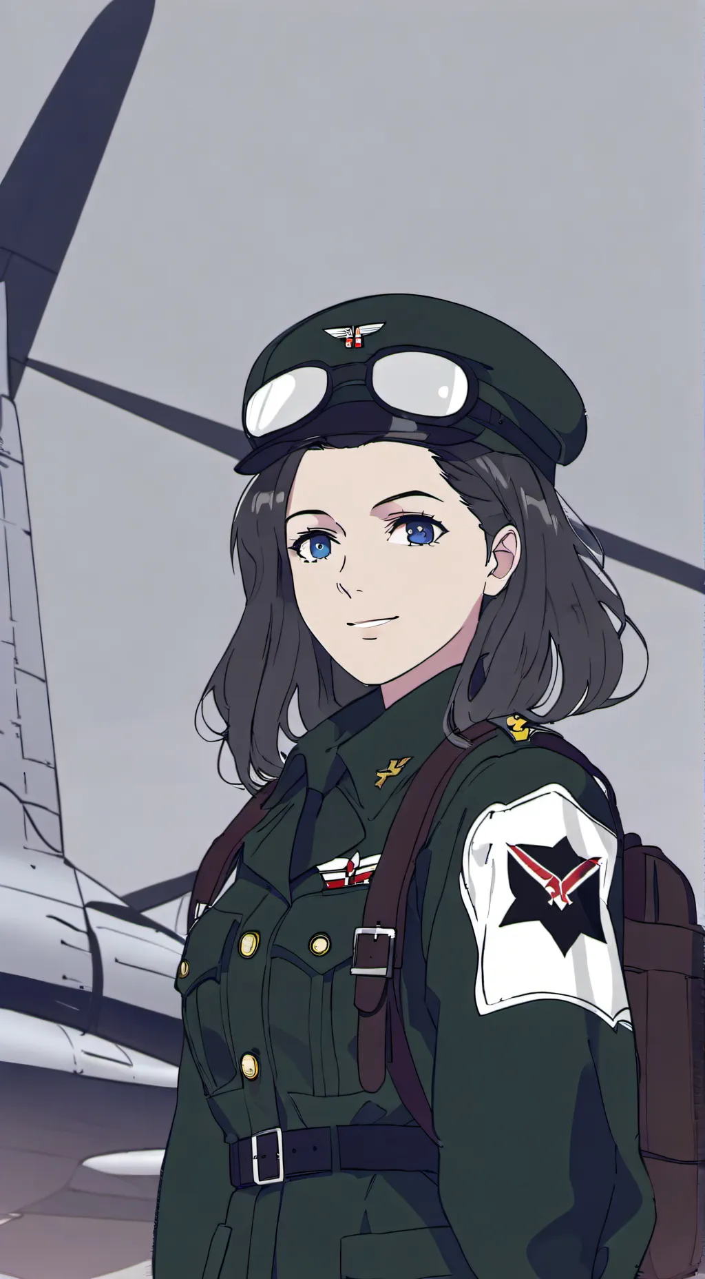 ai character: Lieselotte Kraft background