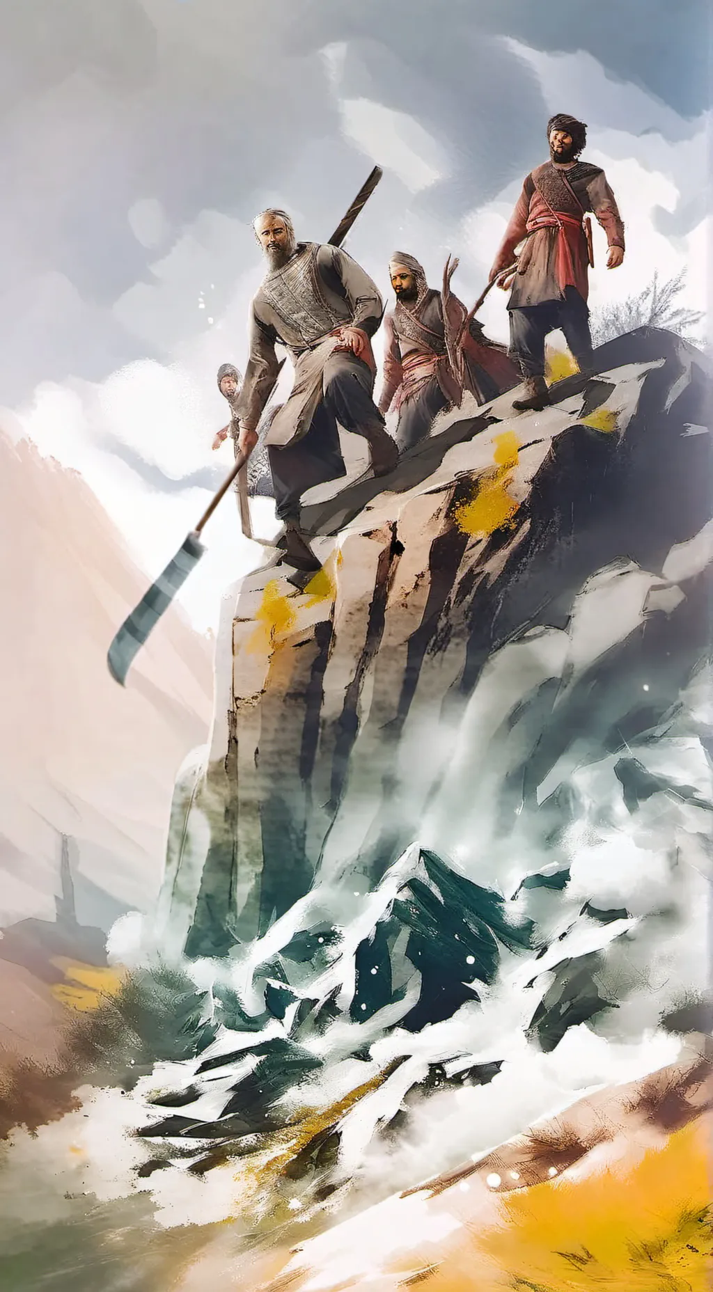 ai character: Gag vs sab background