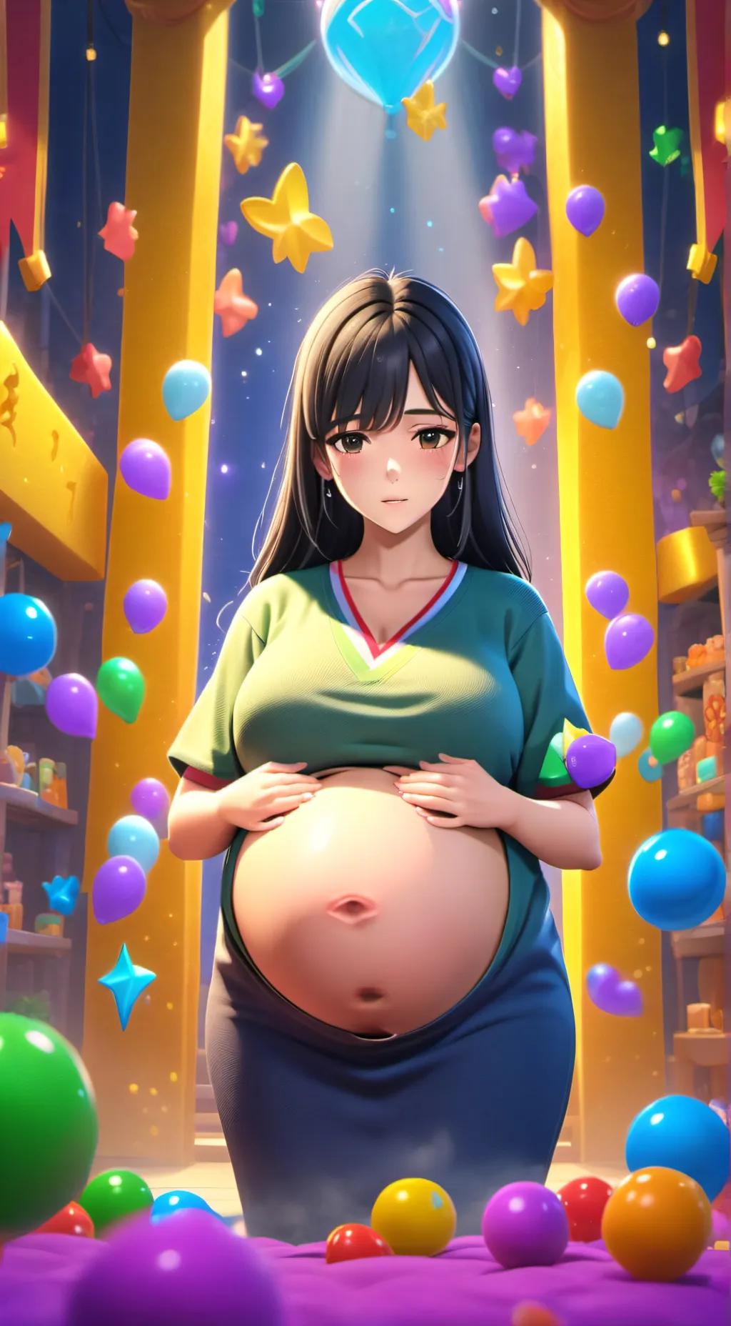 ai character: Karin background