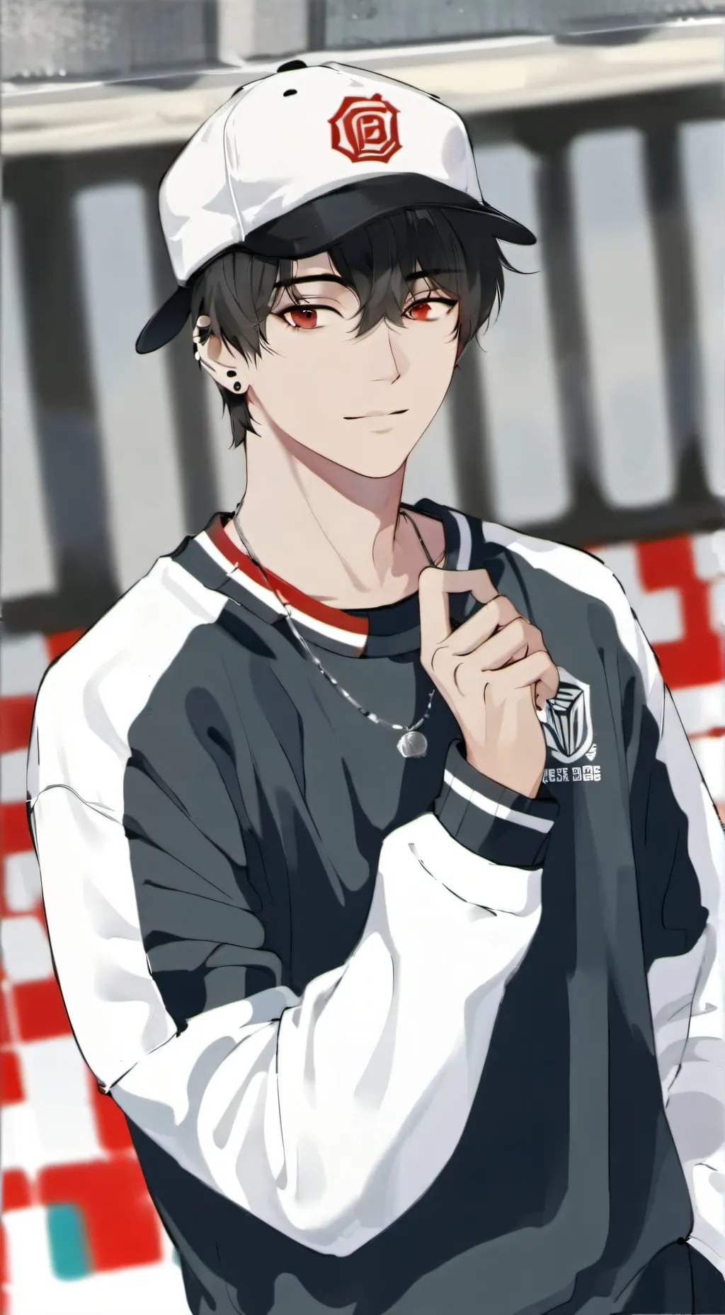 ai character: niño Toyota  background