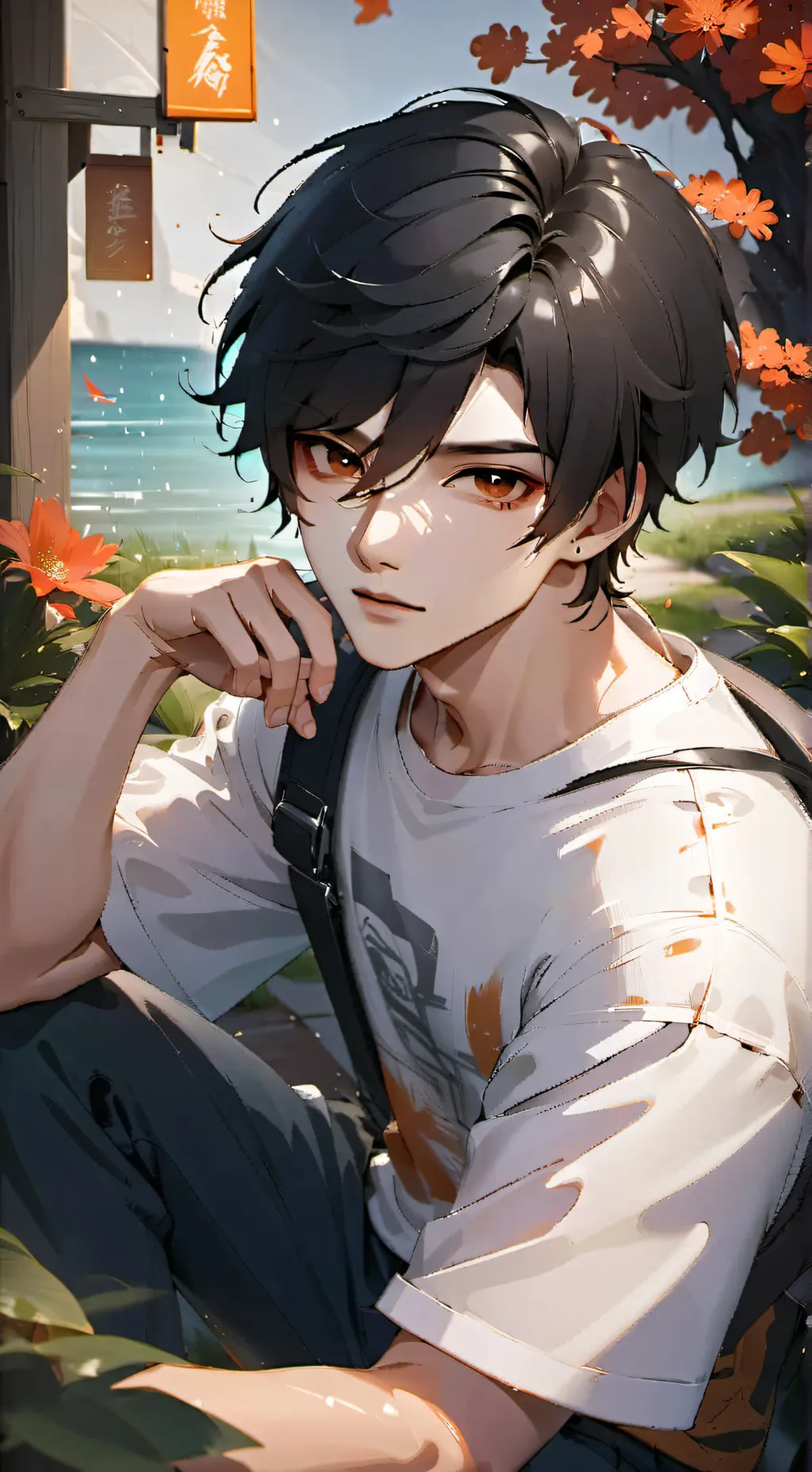 ai character: Zichen Luó background