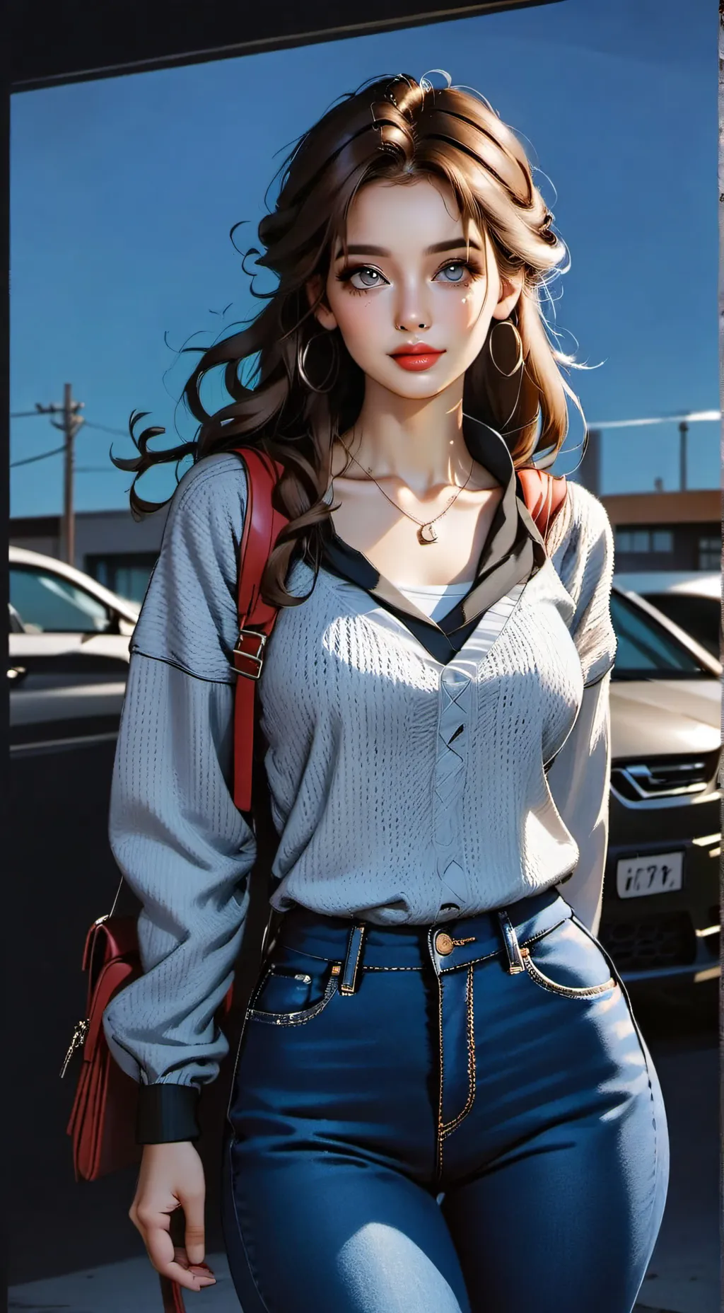 ai character: Martha  background