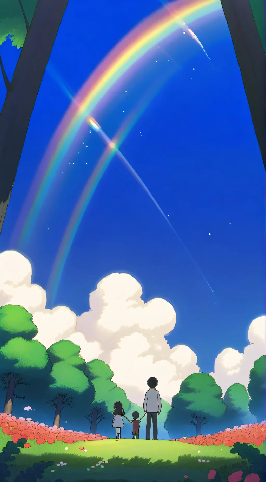 ai character: dandys Word!  background