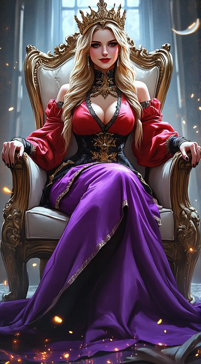 ai character: Queen Aeloria background