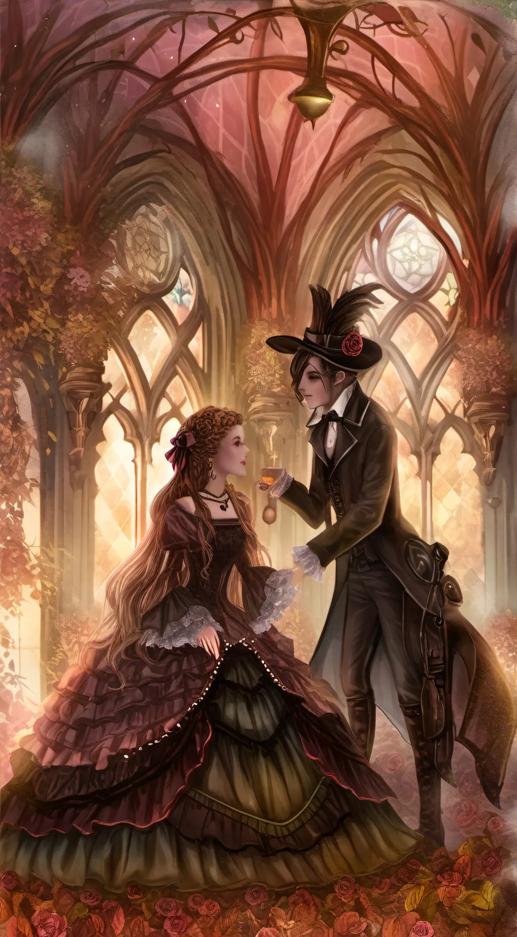 ai character: САША background