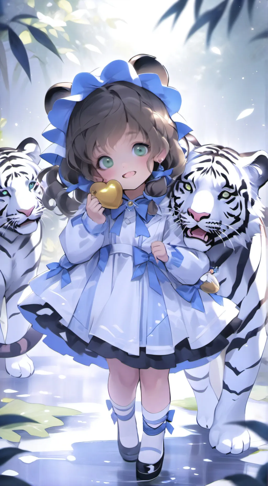 ai character: Kiki BERRY background