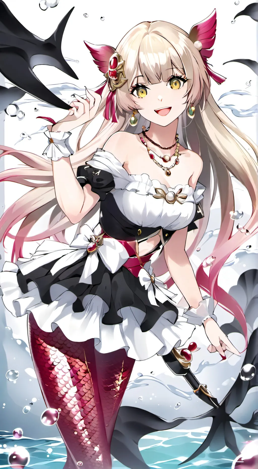 ai character: Lucia. background