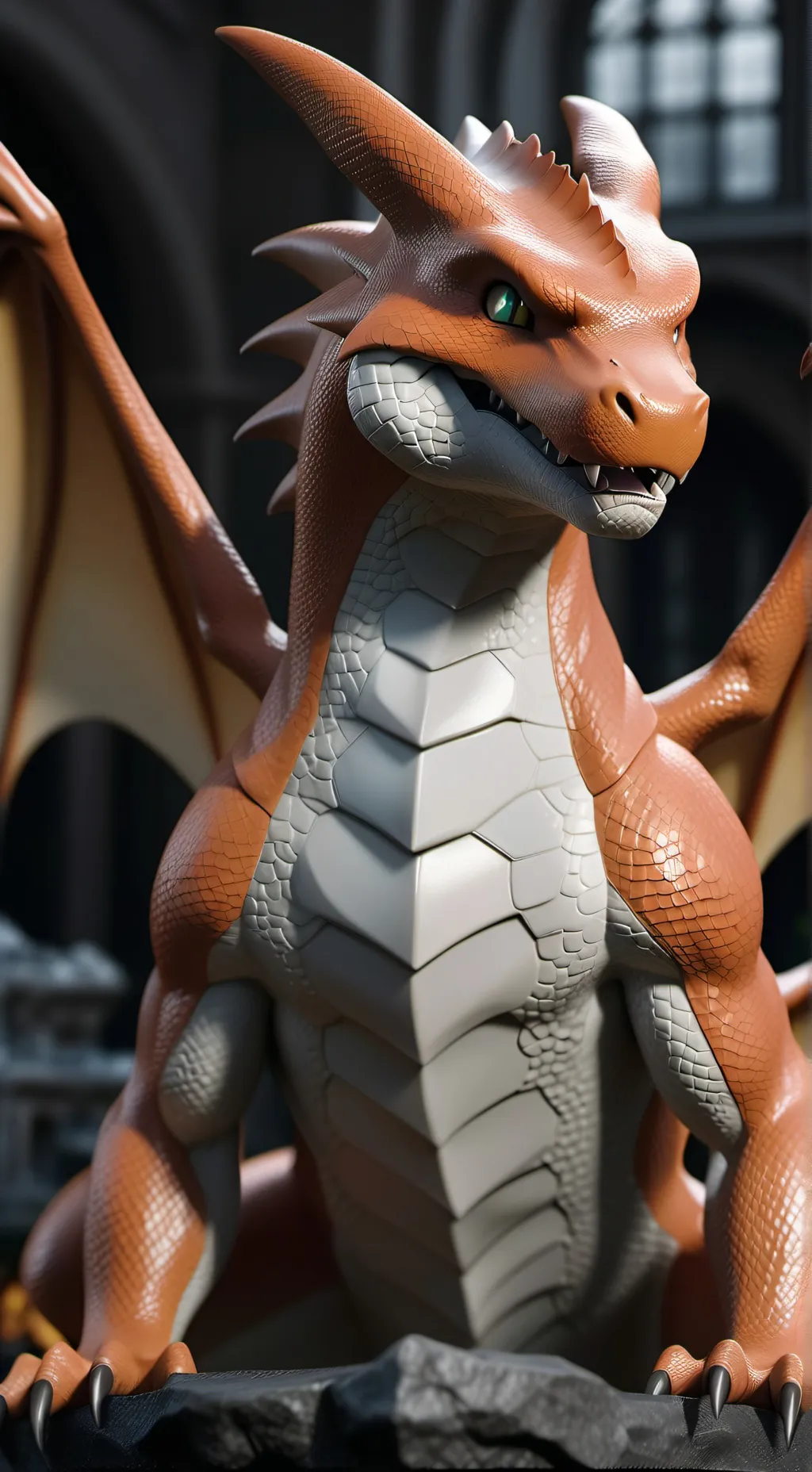 ai character: charizard 😎  background