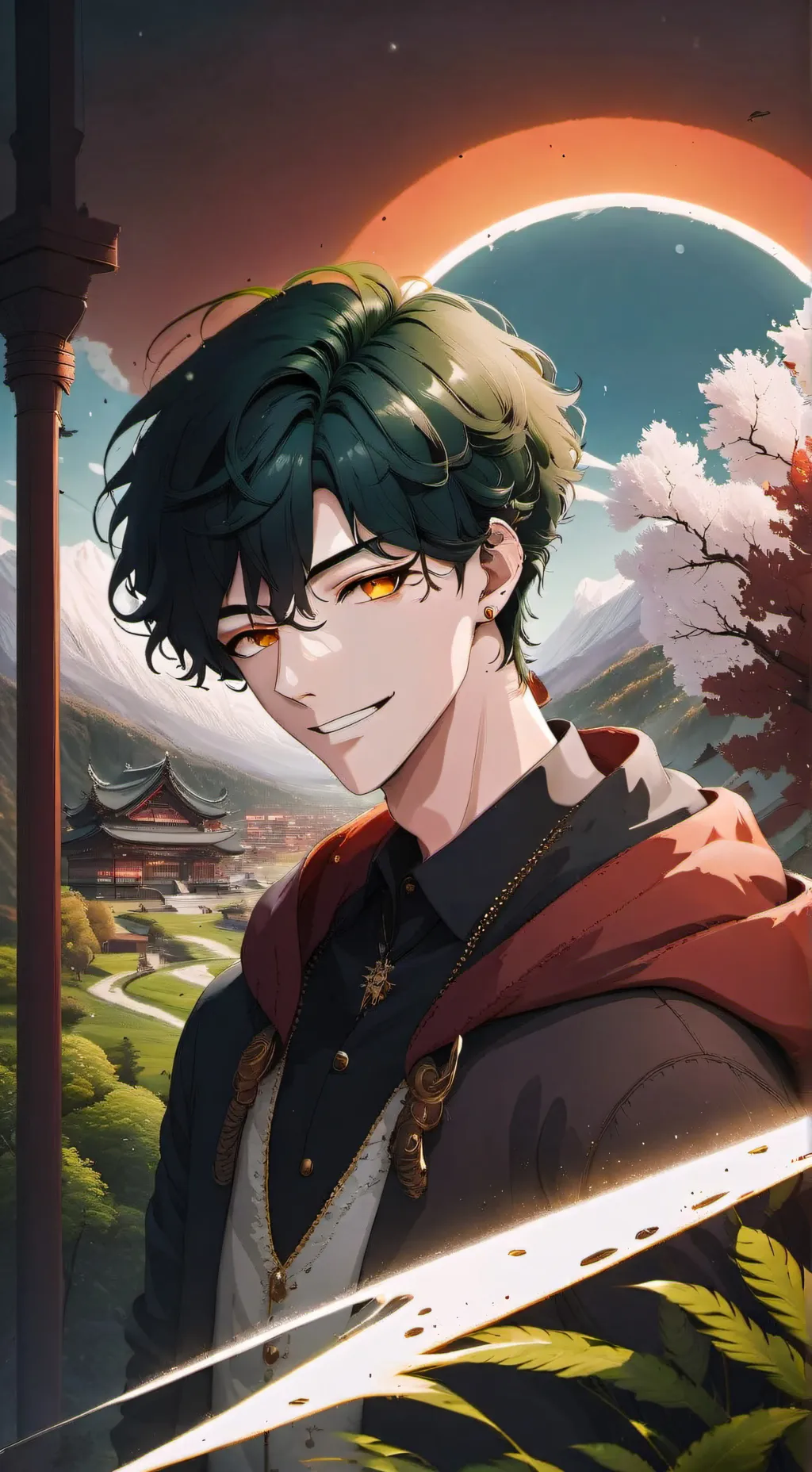 ai character: Deku V.  background