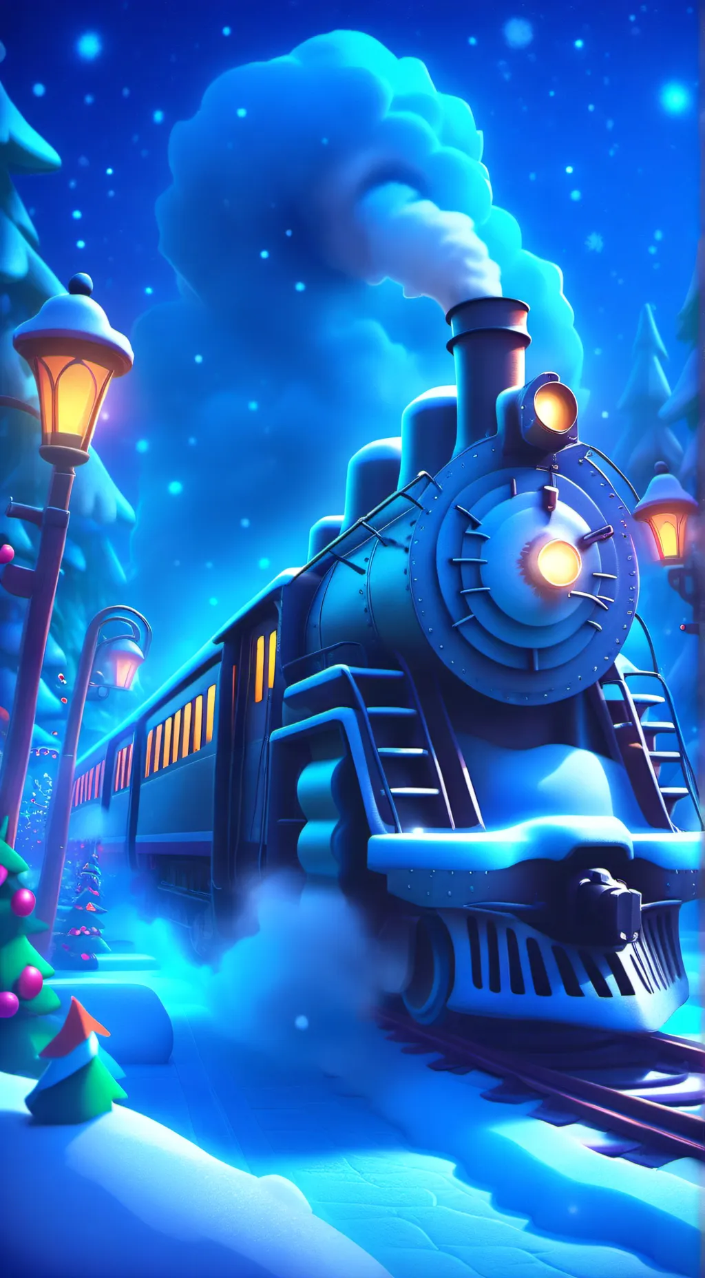 ai character: the polar express background