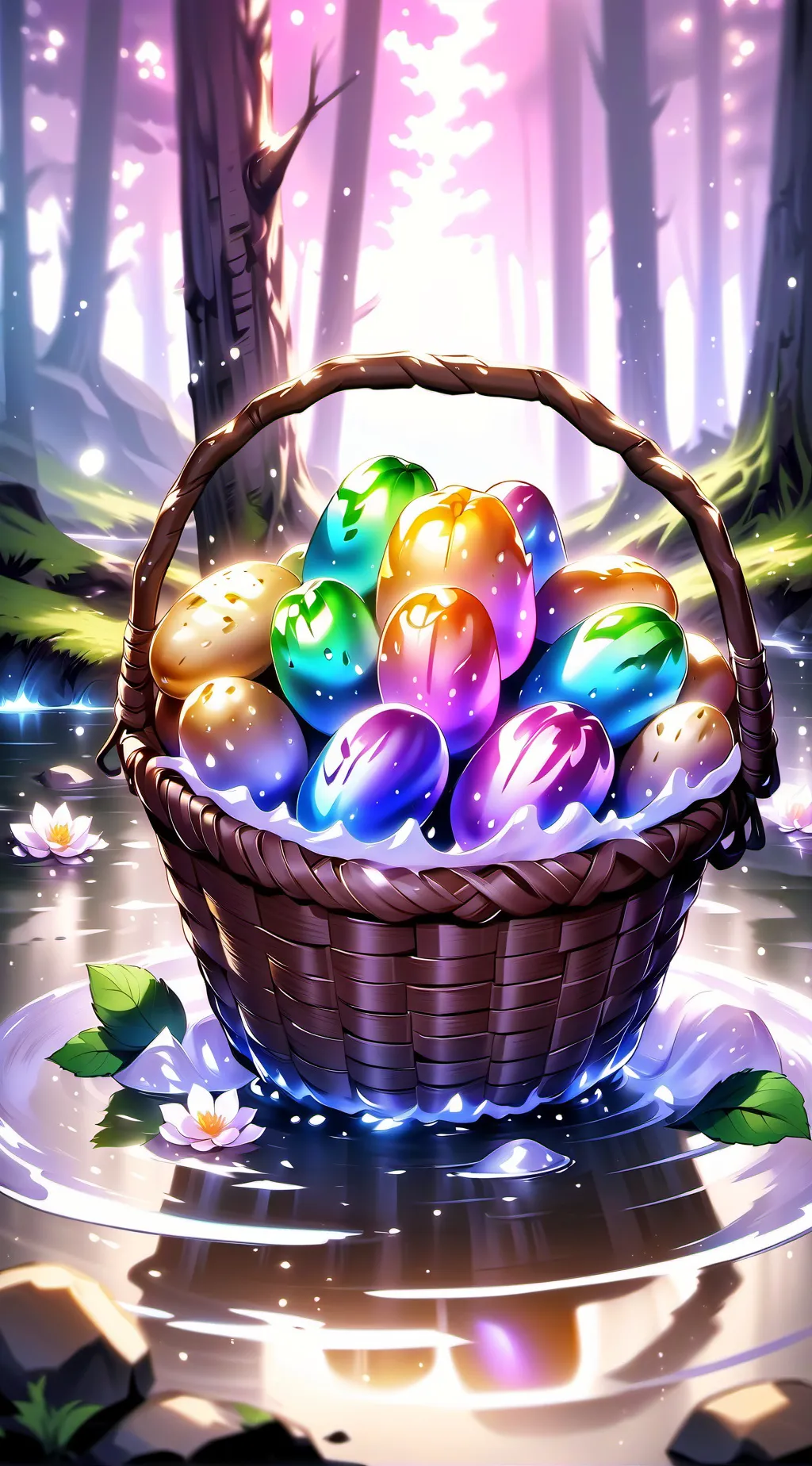 ai character: |Potatoes!!🥔| background