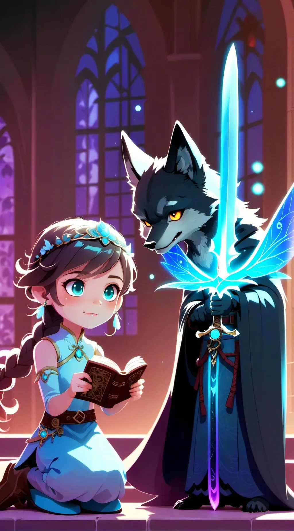 ai character: Adrien agreste background