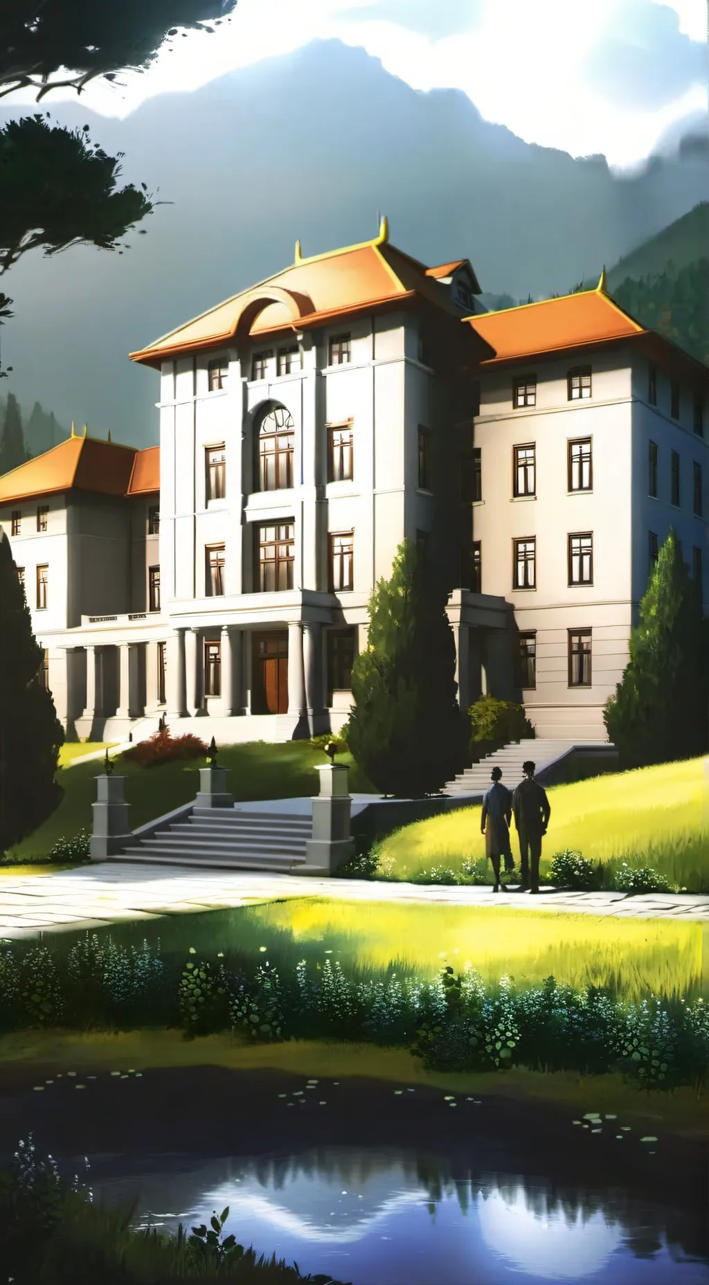 ai character: Asarus Academy background