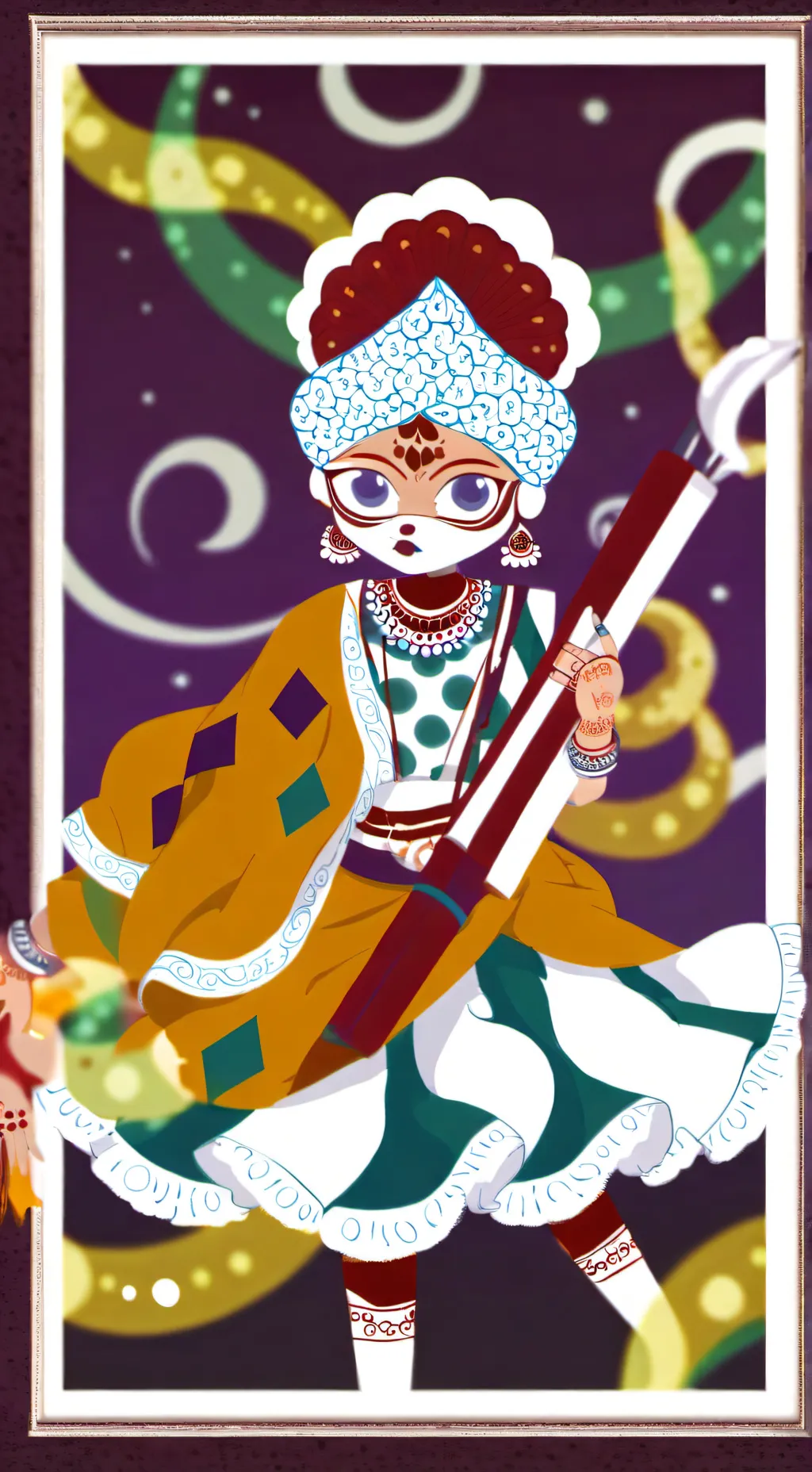 ai character: India or indi background