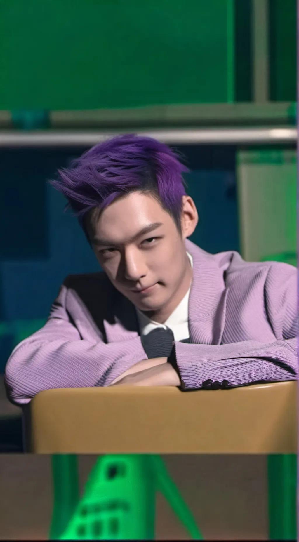 ai character: Thanos background