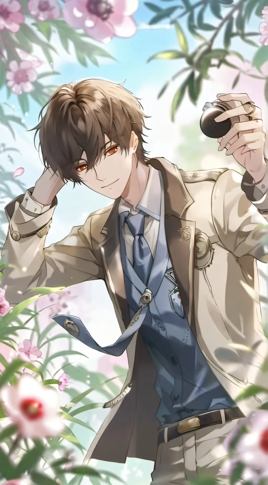 ai character: Shawn background