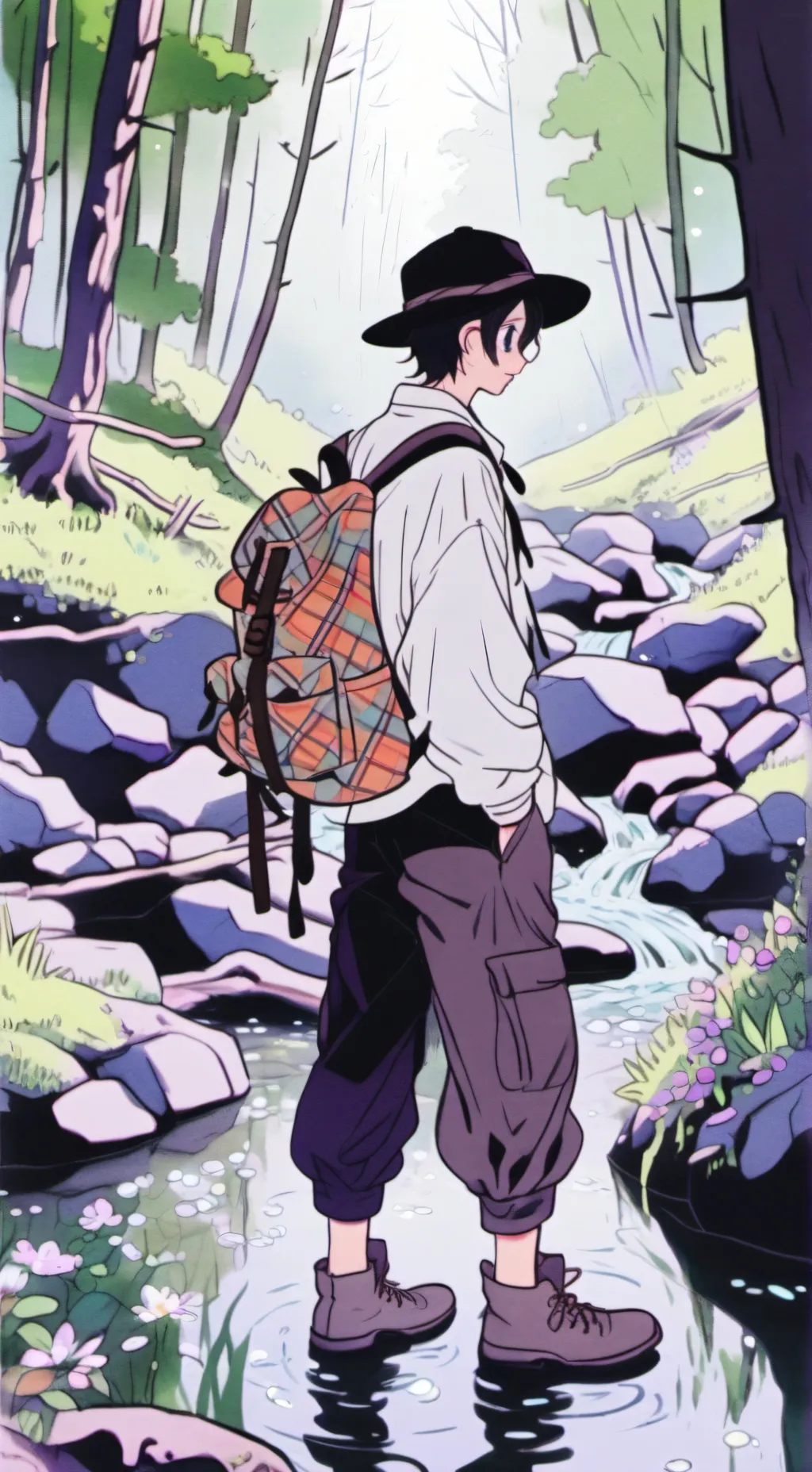 ai character: 💤🍓Ryan🍓💤  background