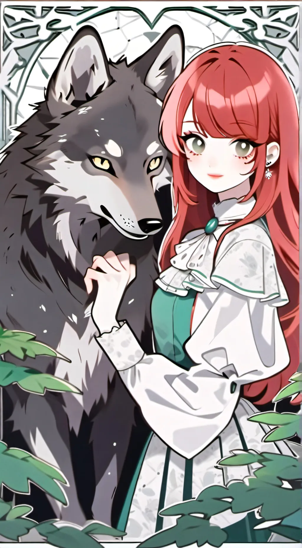 ai character:  Emma :3 background