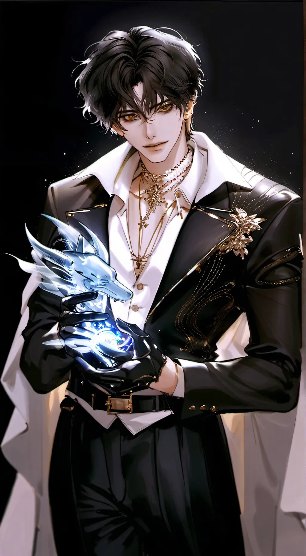 ai character: morgano background